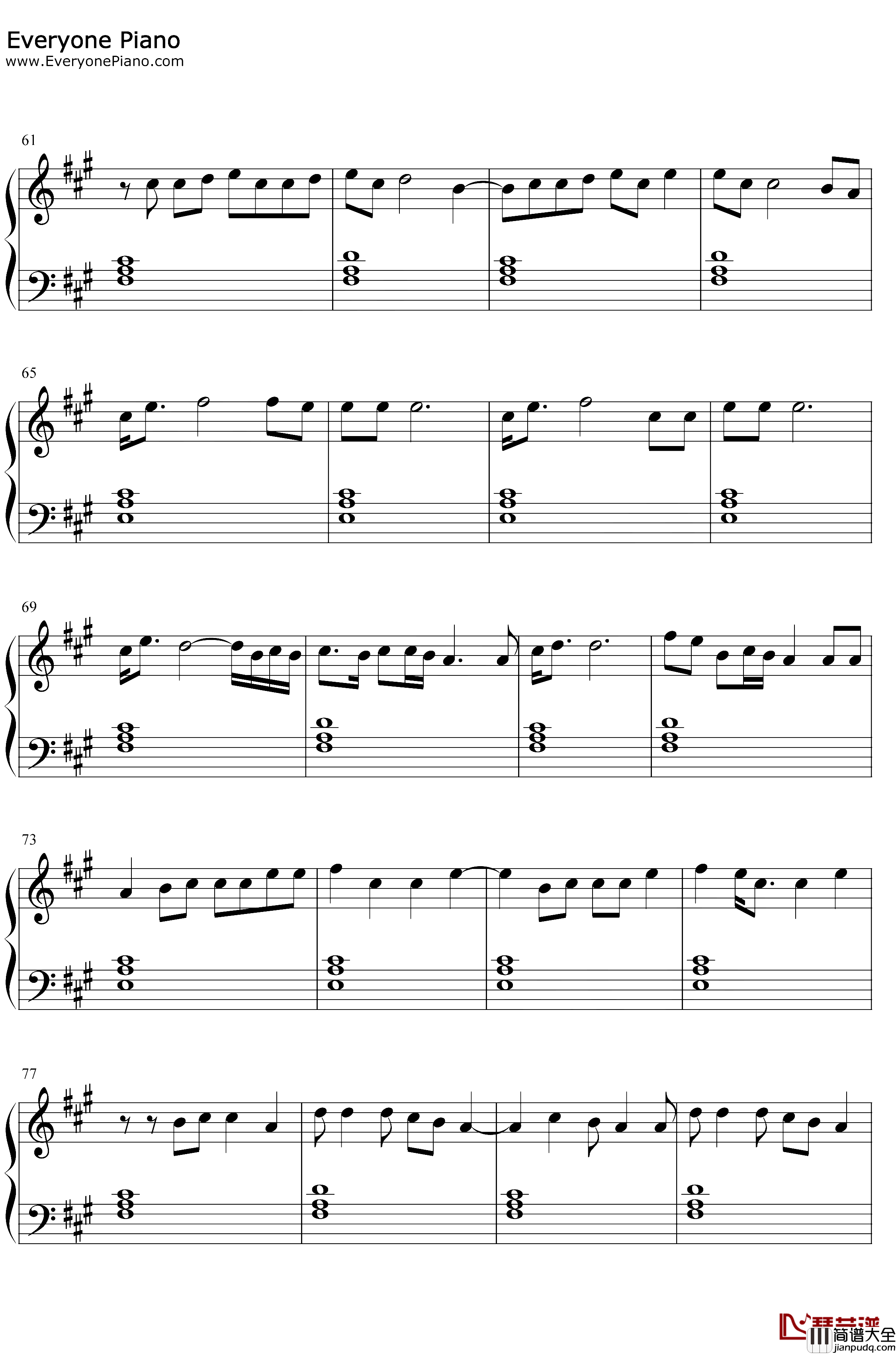 Intentions钢琴谱_Justin_Bieber_Quavo