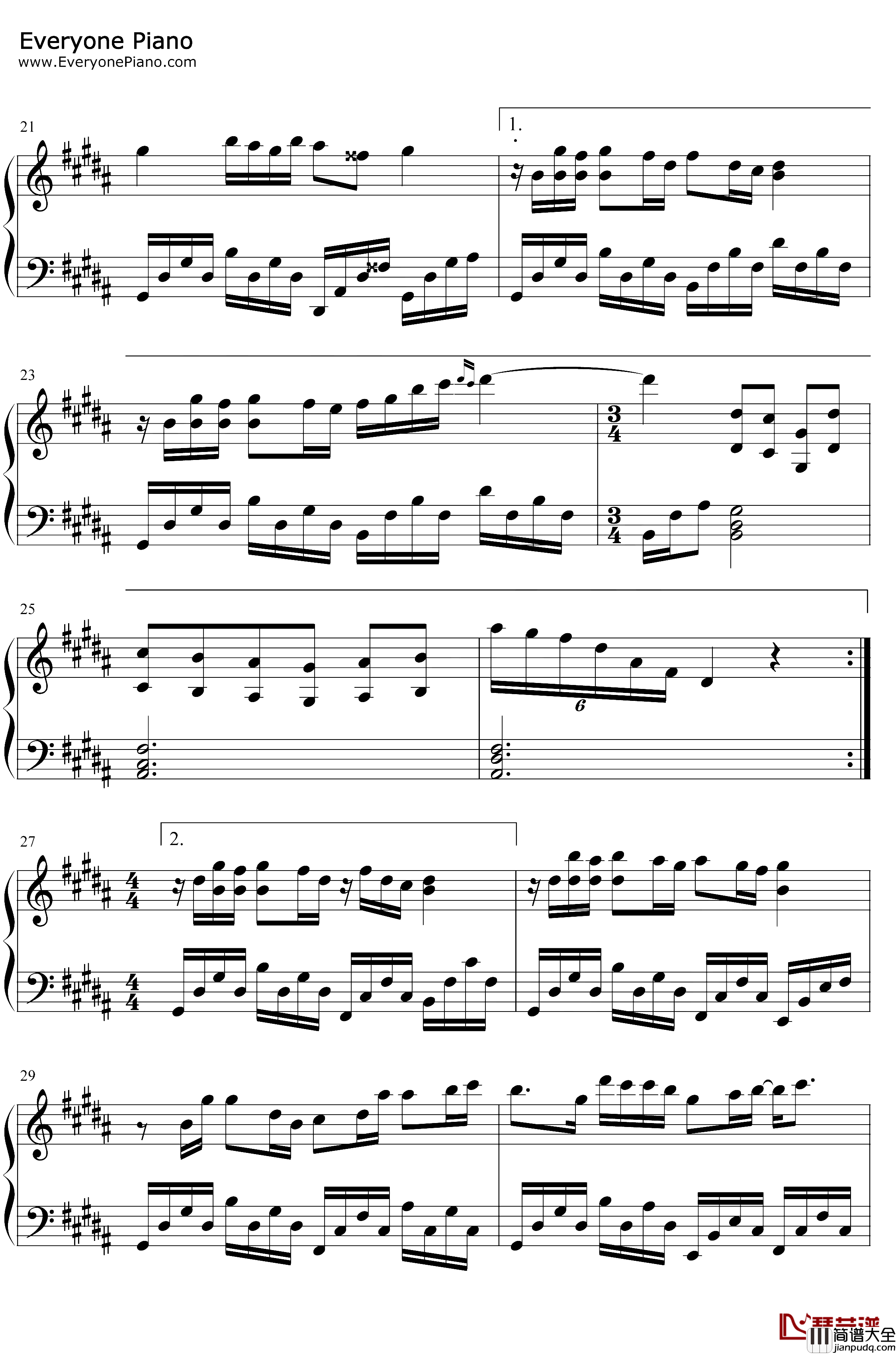 云边钢琴谱_张紫宁火箭少女101_两世欢ED