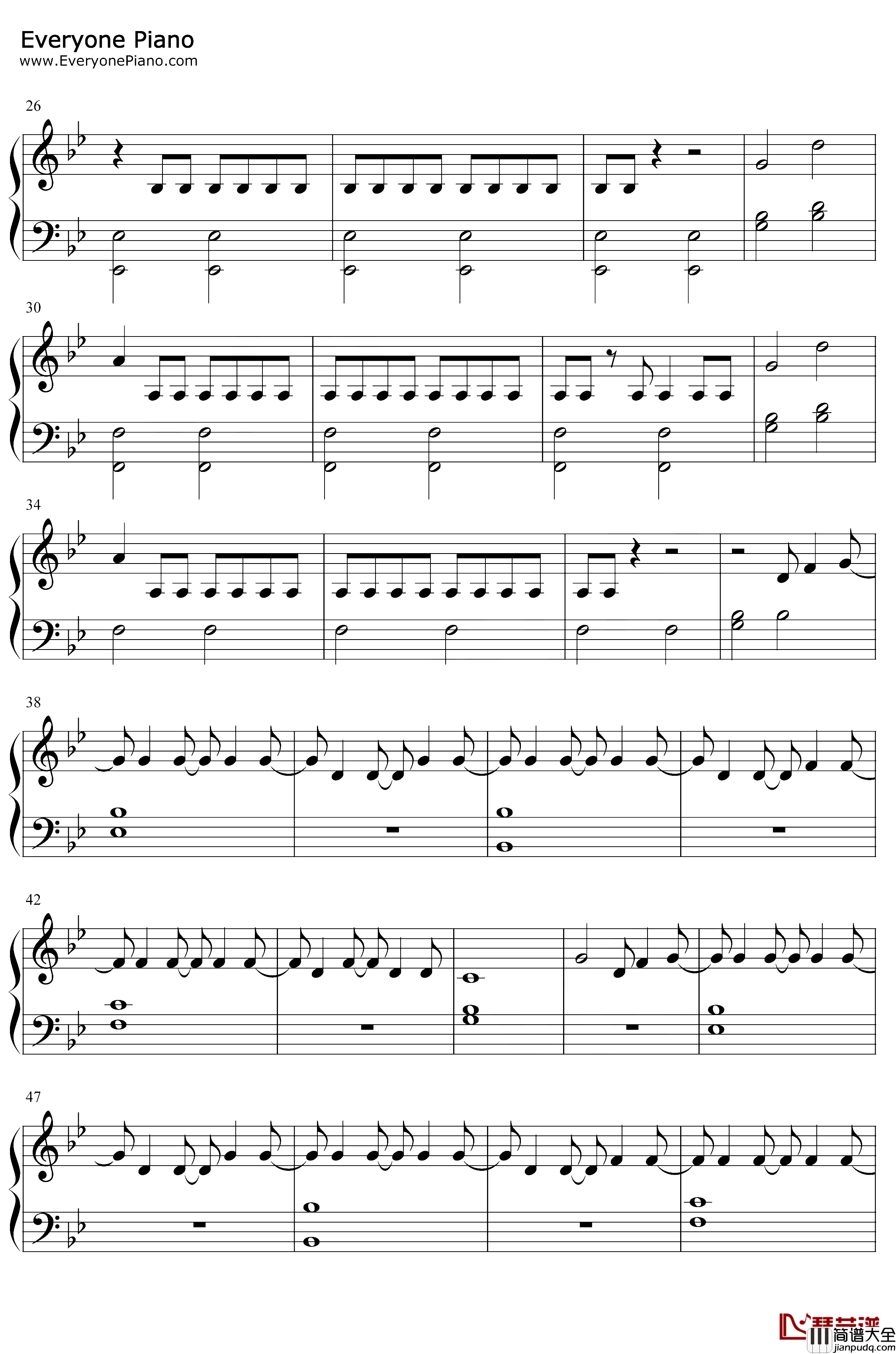 Vulnerable钢琴谱_Selena_Gomez