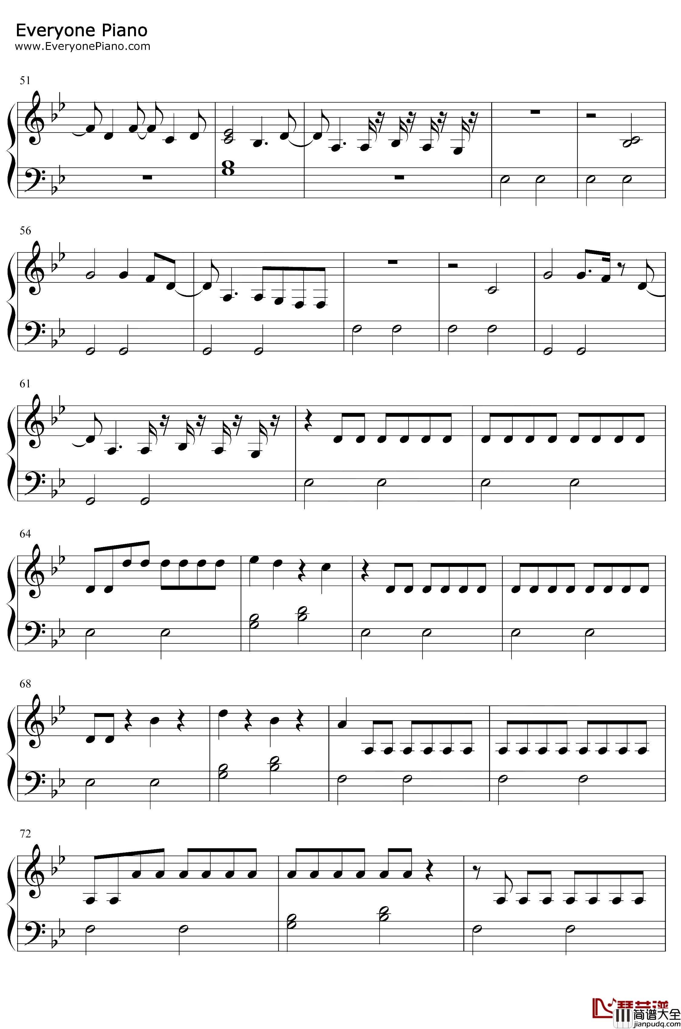 Vulnerable钢琴谱_Selena_Gomez