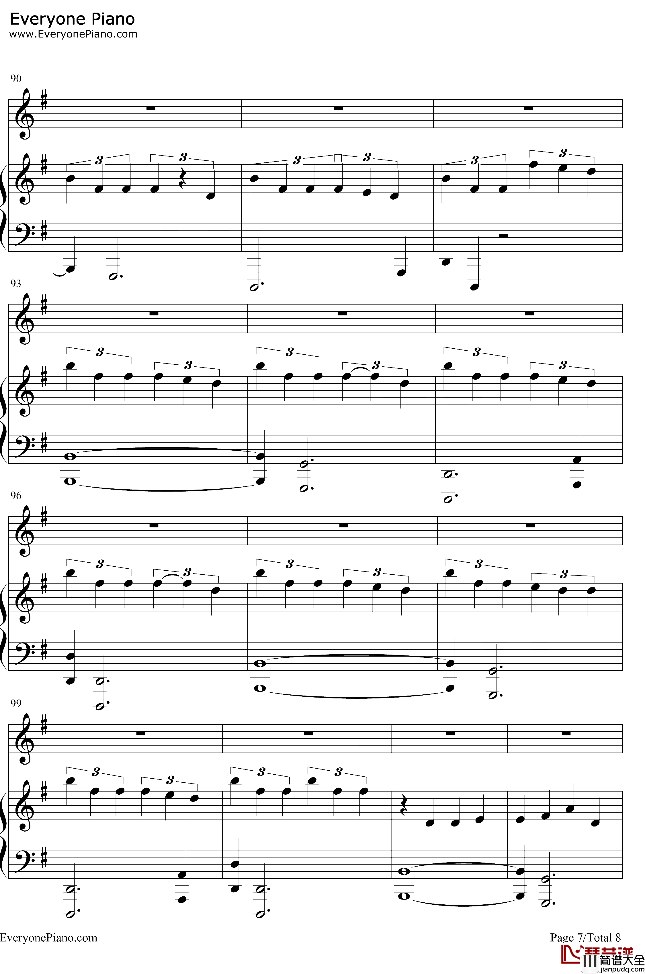 See_The_Way钢琴谱_The_Chainsmokers_Sabrina_Claudio