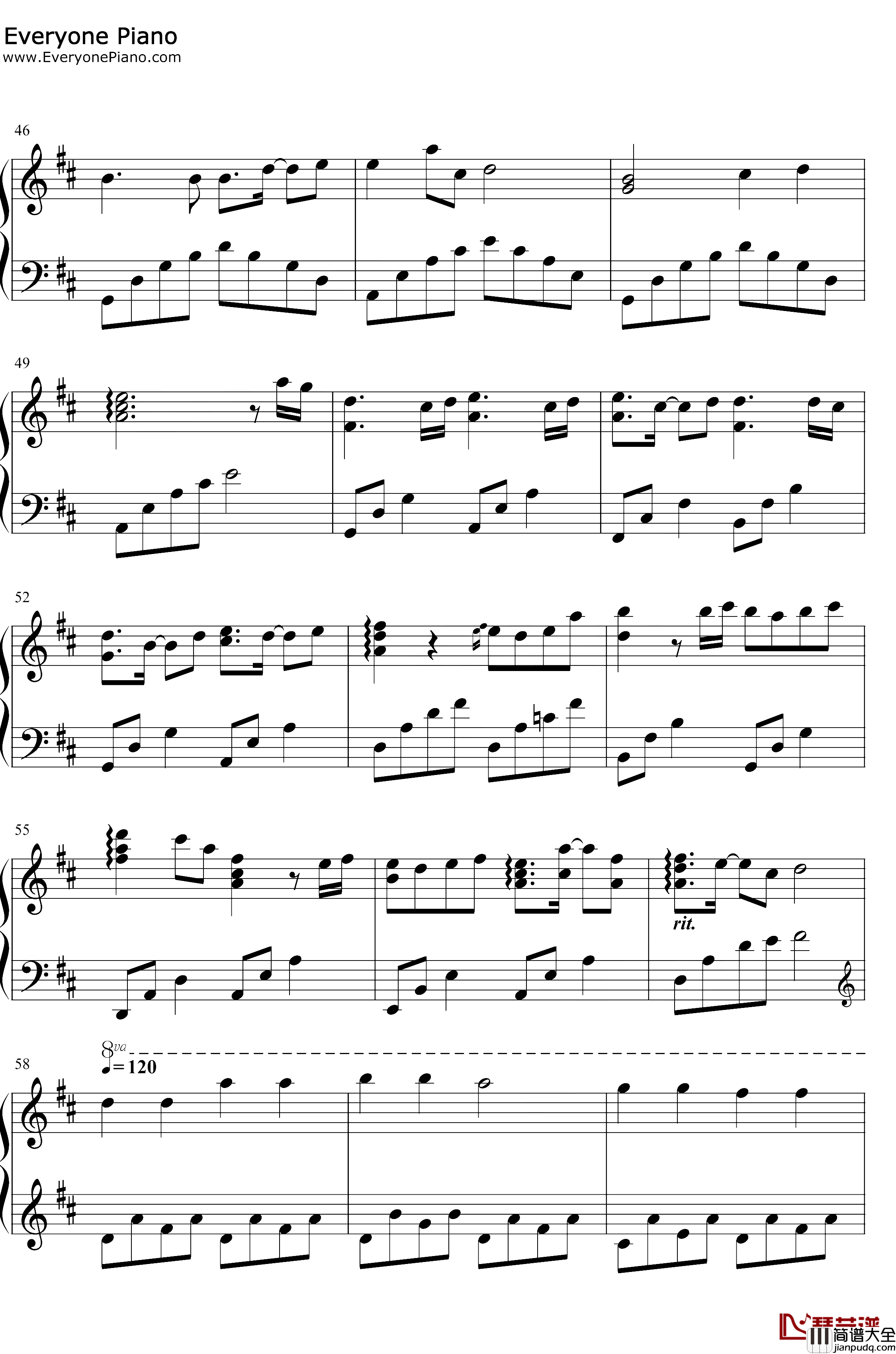 20钢琴谱_初学者__原创音乐_生日快乐