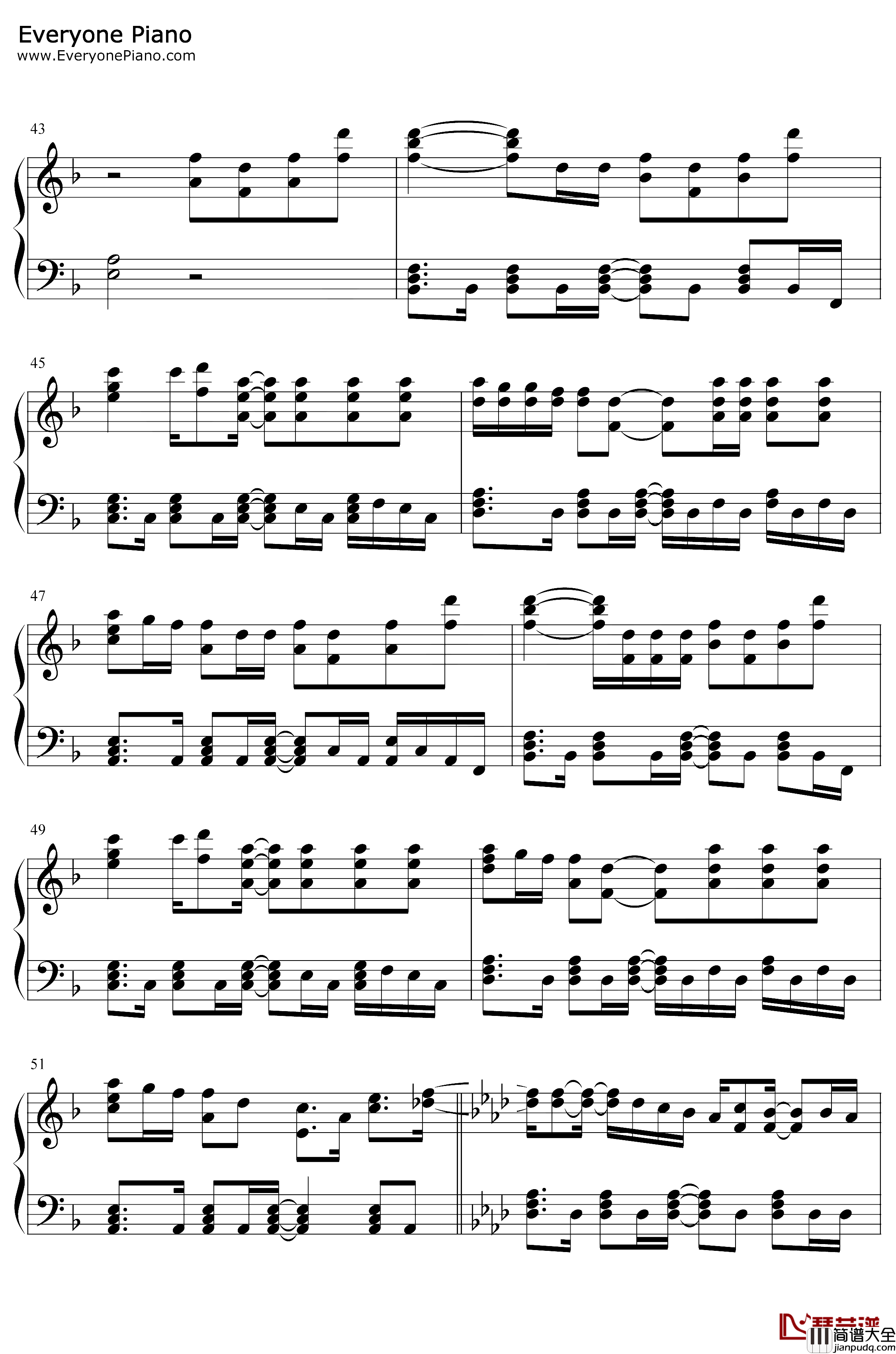 モラトリアム钢琴谱_Omoinotake_鸣鸟不飞乌云密布主题曲