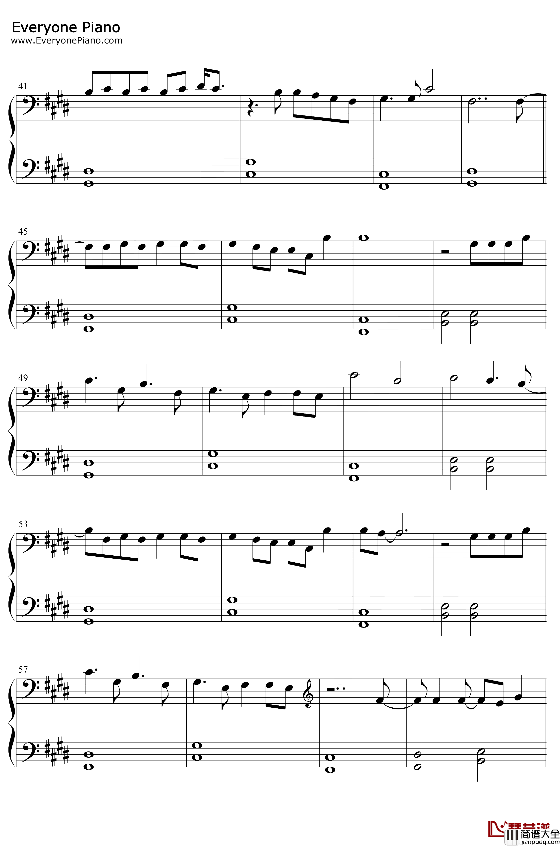 Get_Me钢琴谱_Justin_Bieber_Kehlani