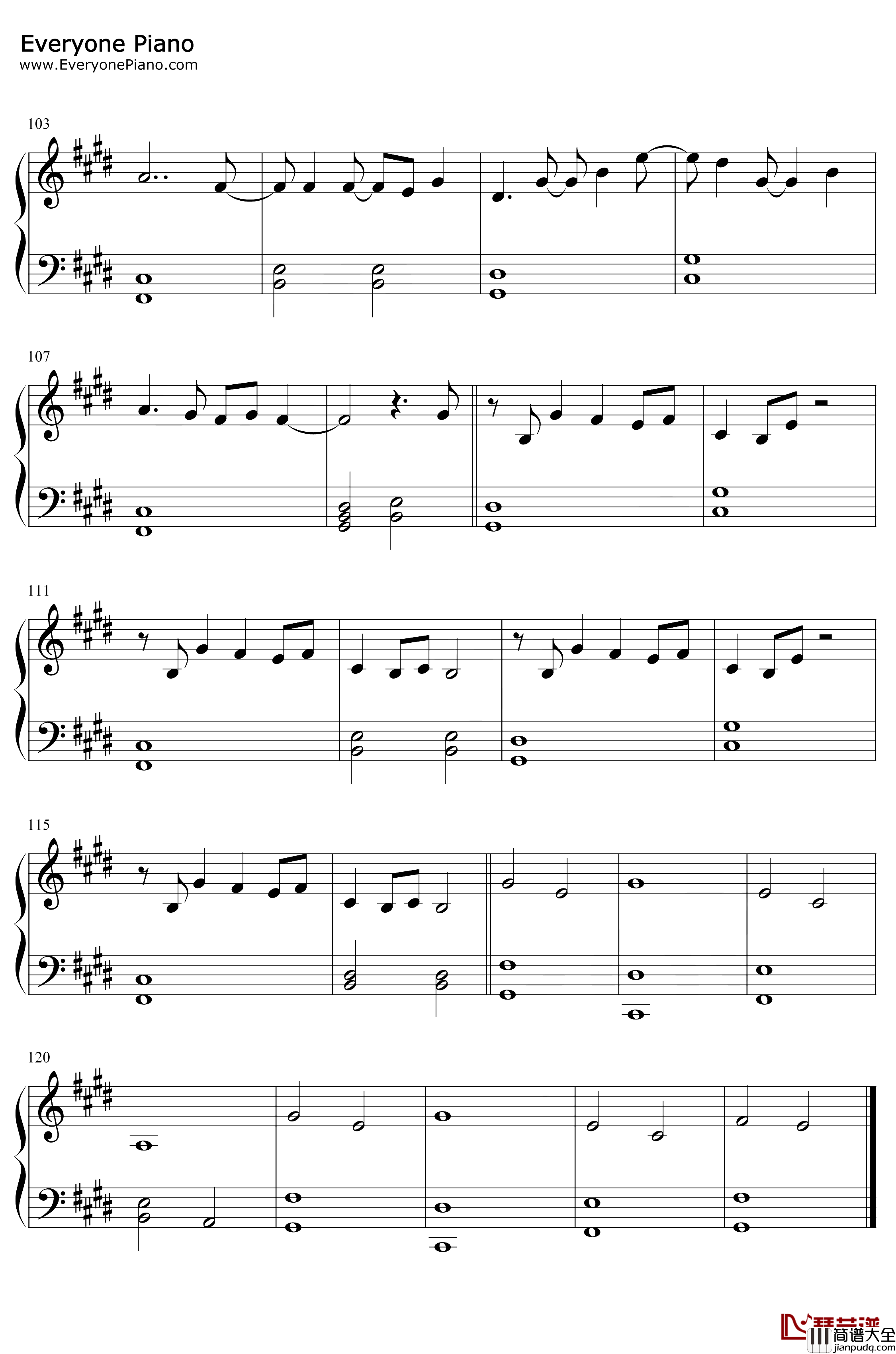 Get_Me钢琴谱_Justin_Bieber_Kehlani