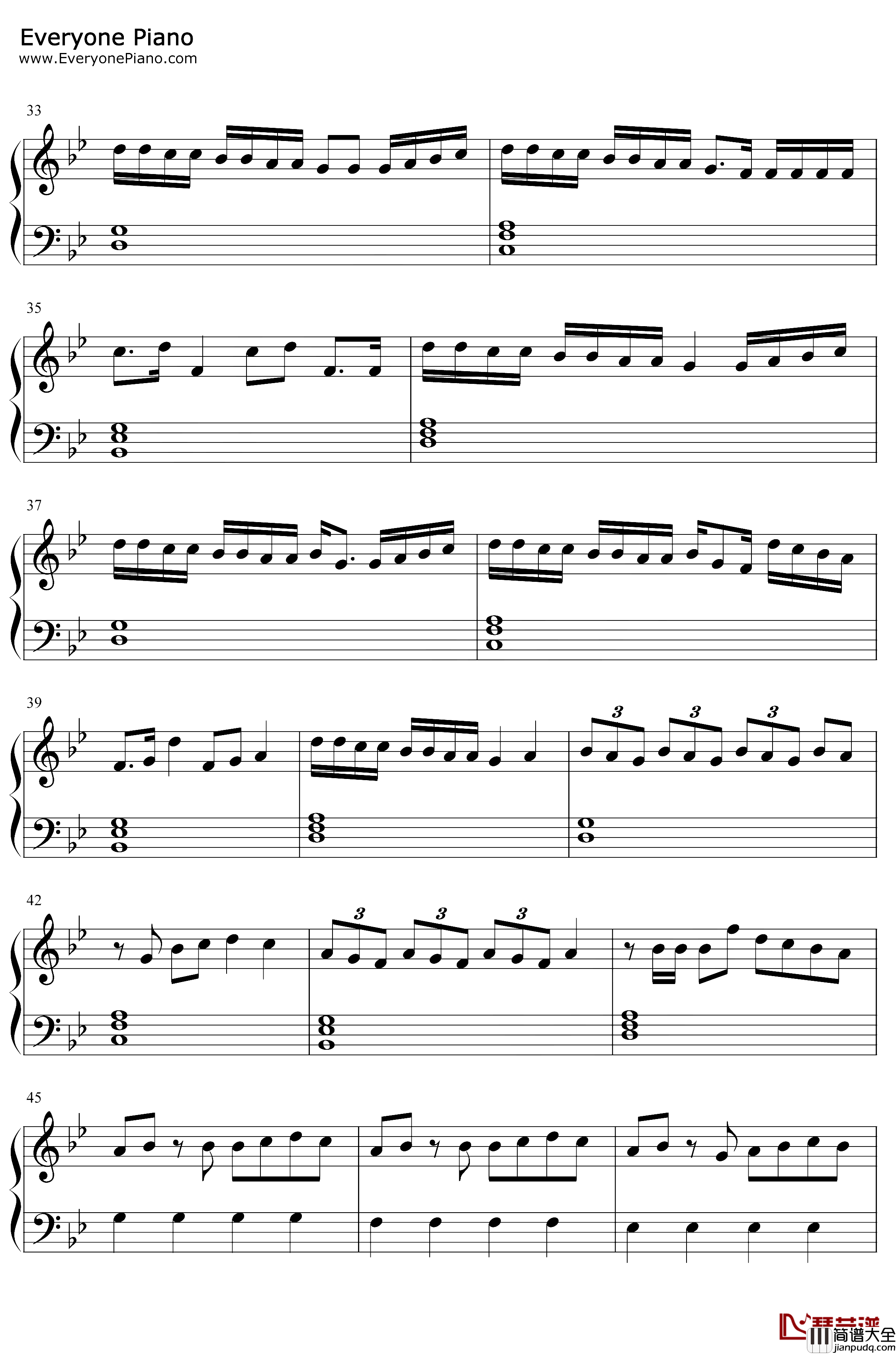 RideIt钢琴谱_Regard_Regard_节奏感太强_抖音爆火