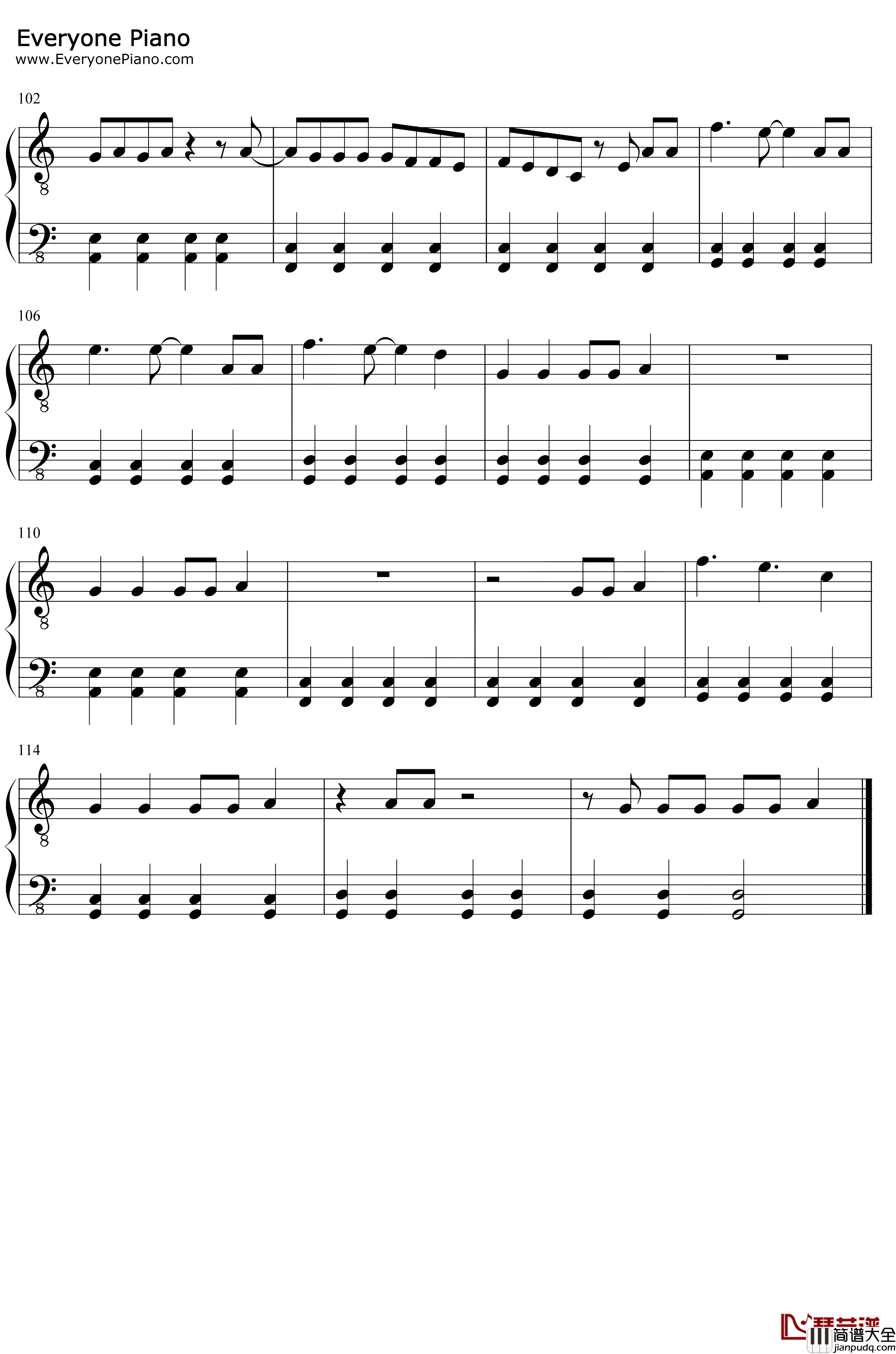 Physical钢琴谱_Dua_Lipa