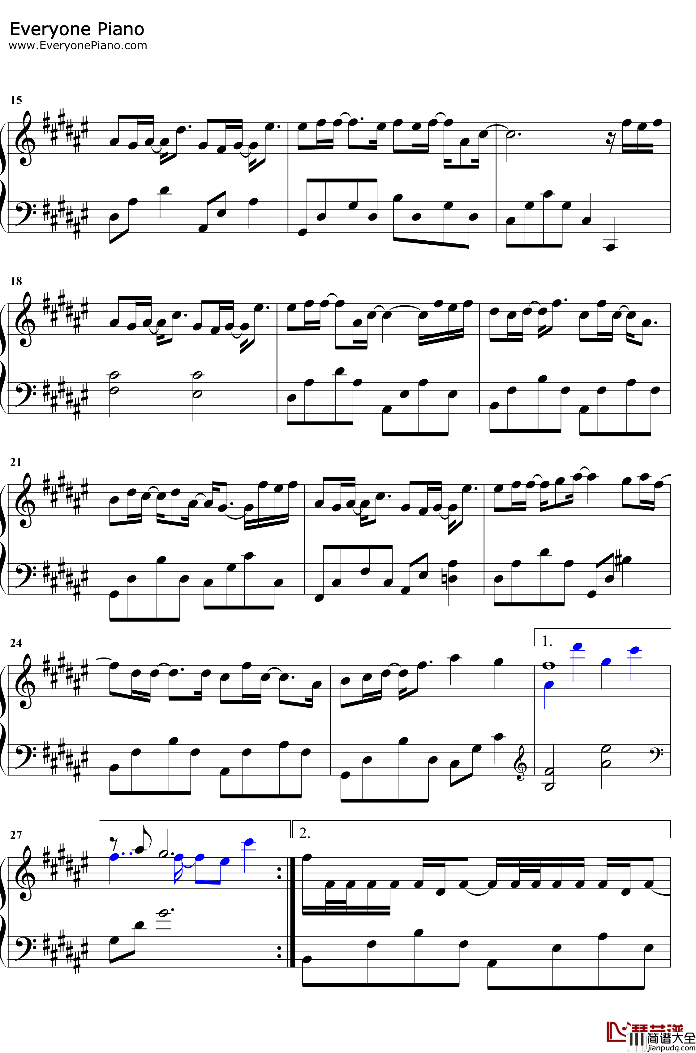 想念钢琴谱_梁博_梁博赋予了原曲新的灵魂