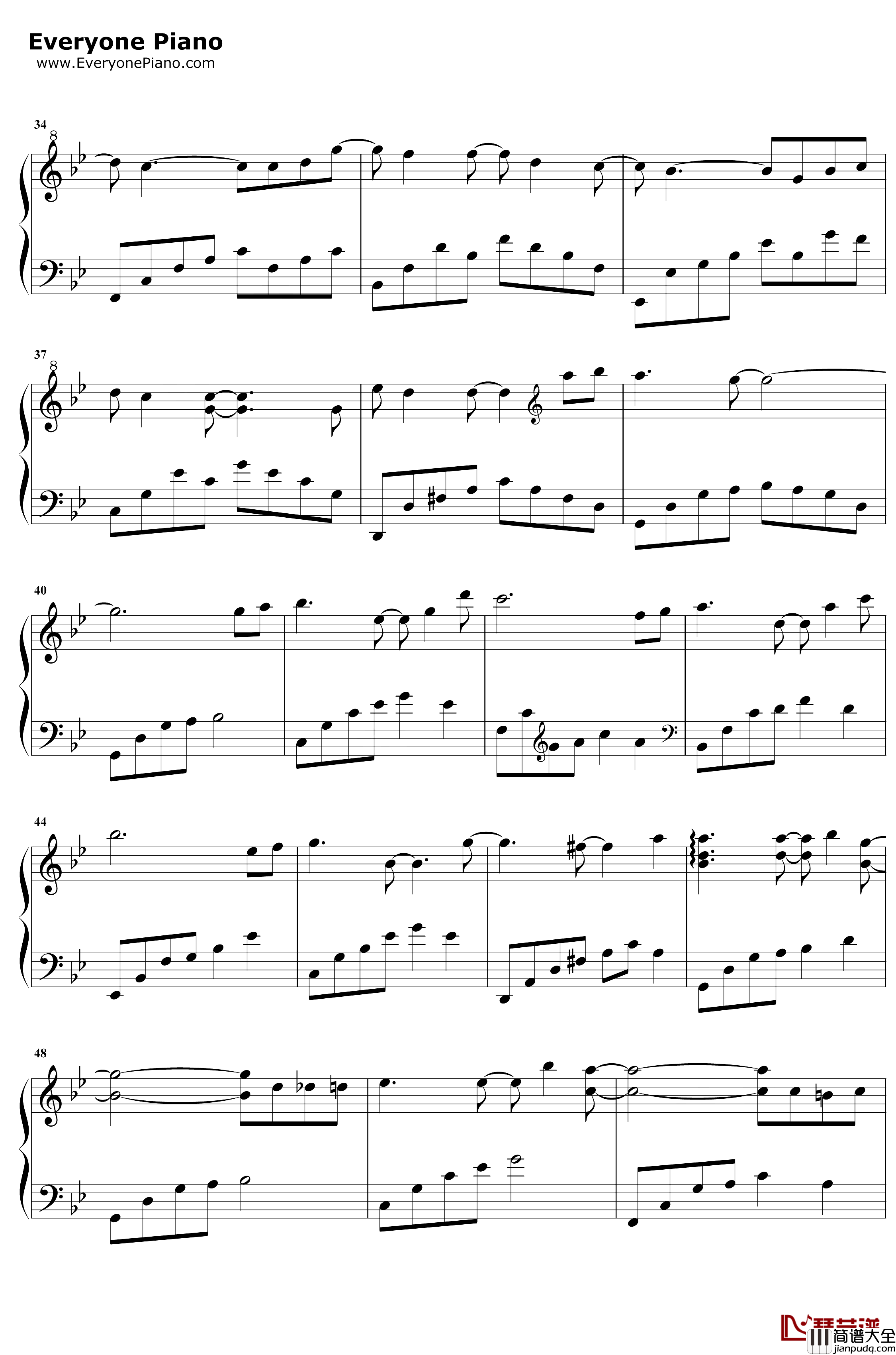 在一起的时光钢琴谱_赵海洋_赵海洋