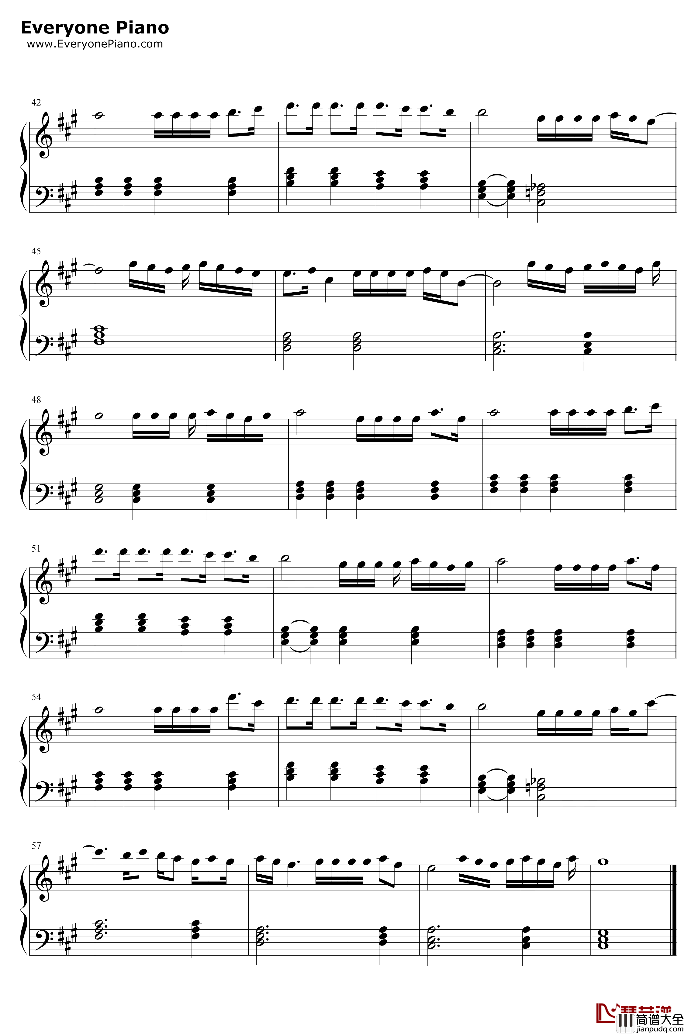 You_Dont_Even_Know_Me钢琴谱_Faouzia