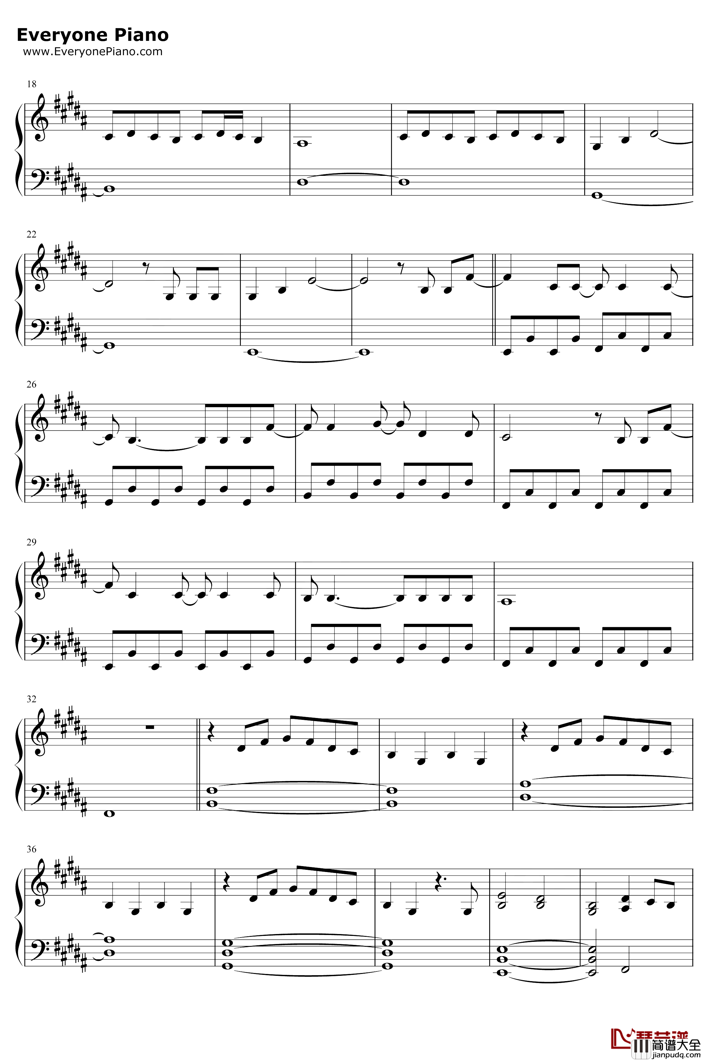 Conversations_in_the_Dark钢琴谱_John_Legend