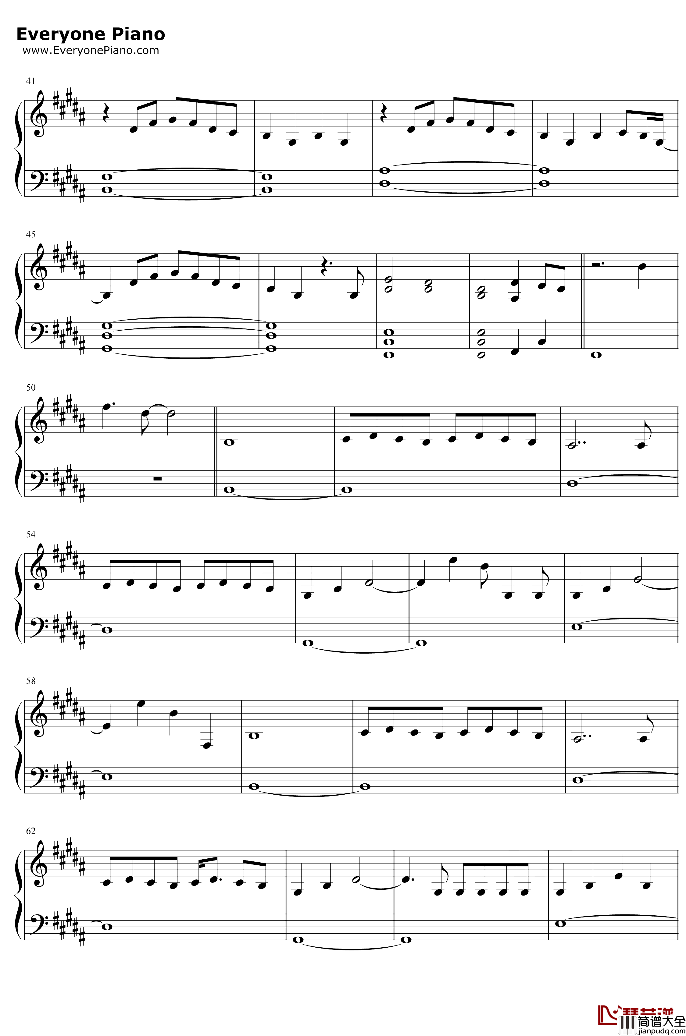 Conversations_in_the_Dark钢琴谱_John_Legend