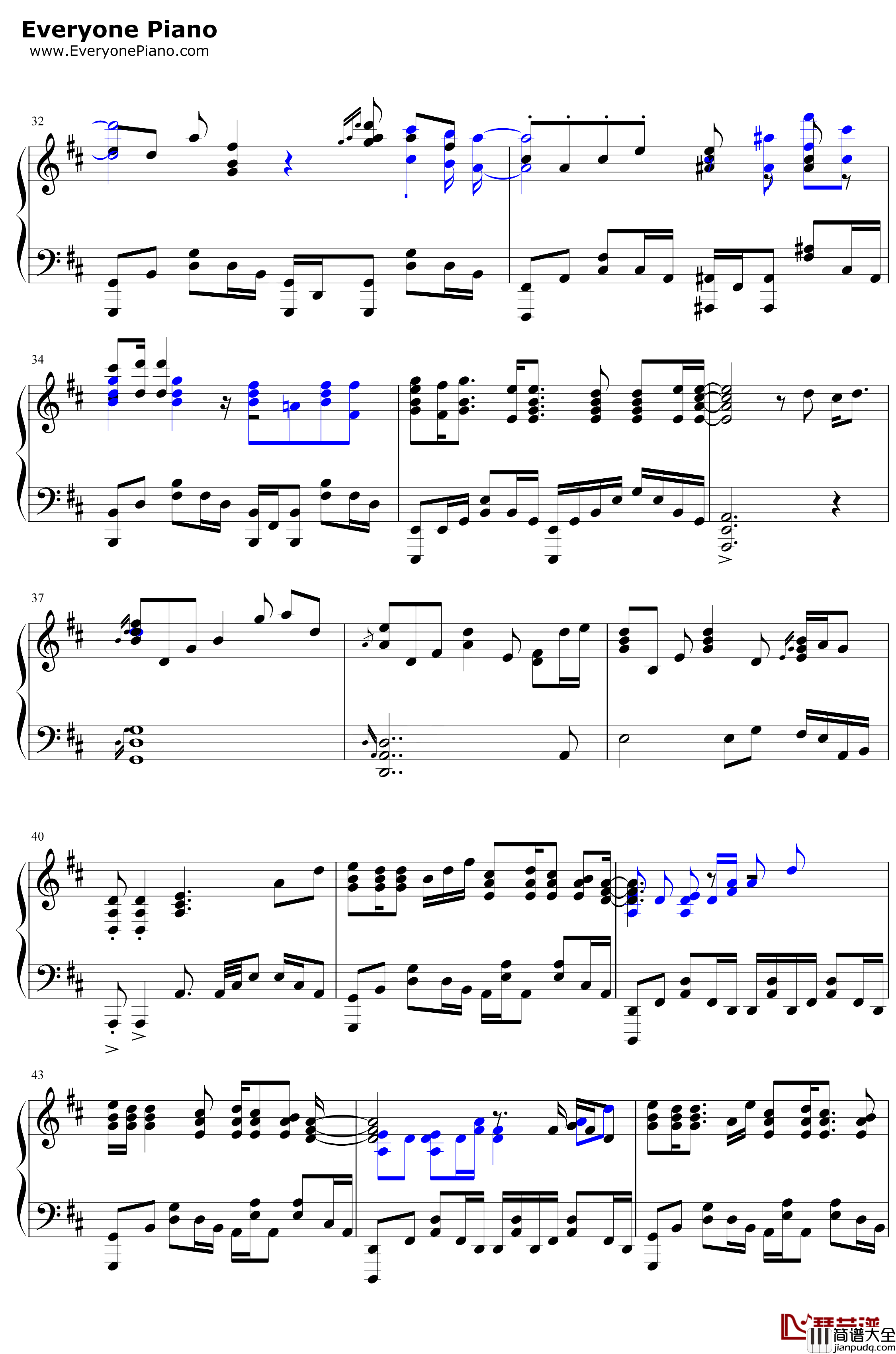 光の道標钢琴谱_鹿乃_碧蓝航线ED