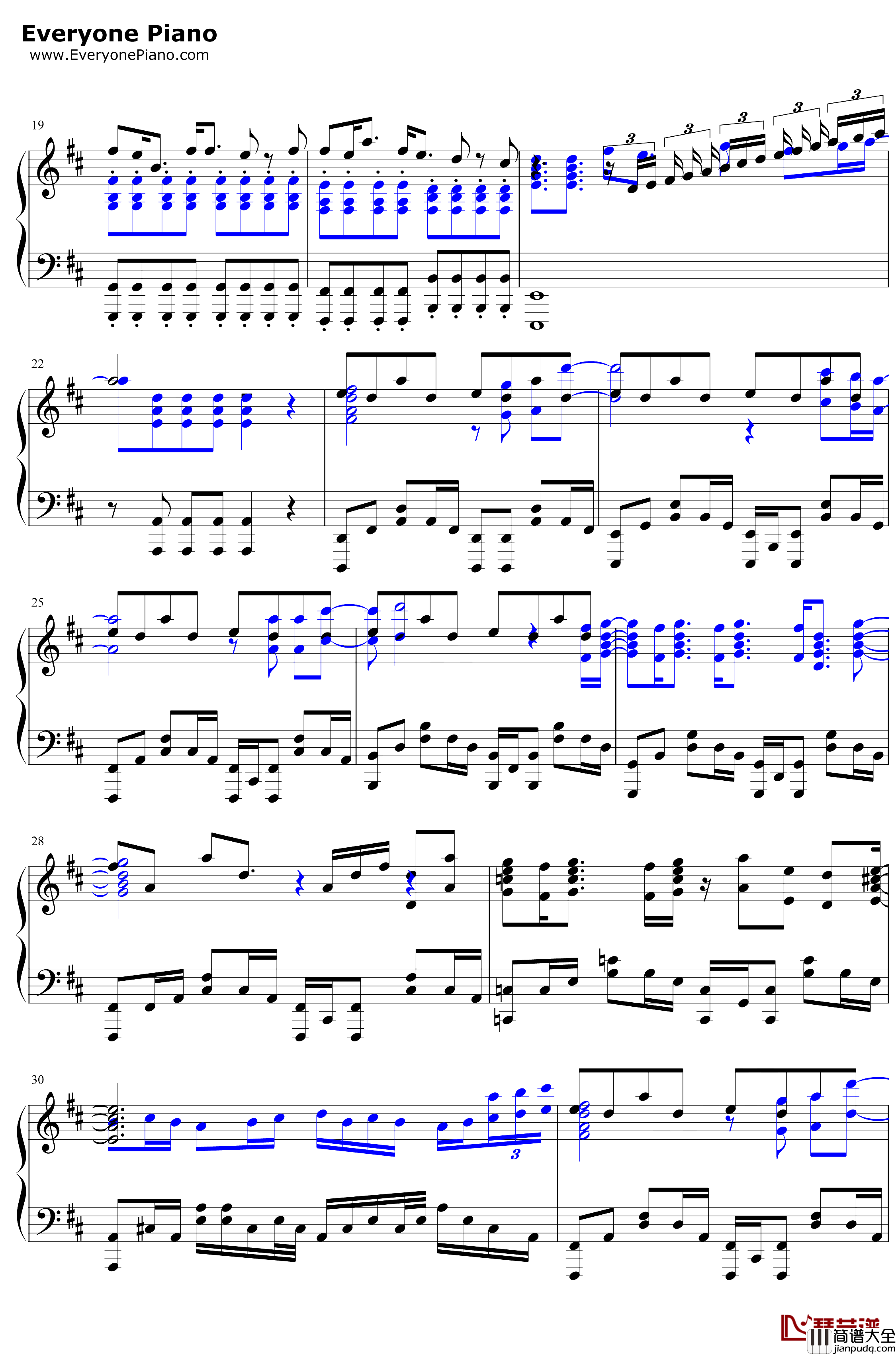 光の道標钢琴谱_鹿乃_碧蓝航线ED