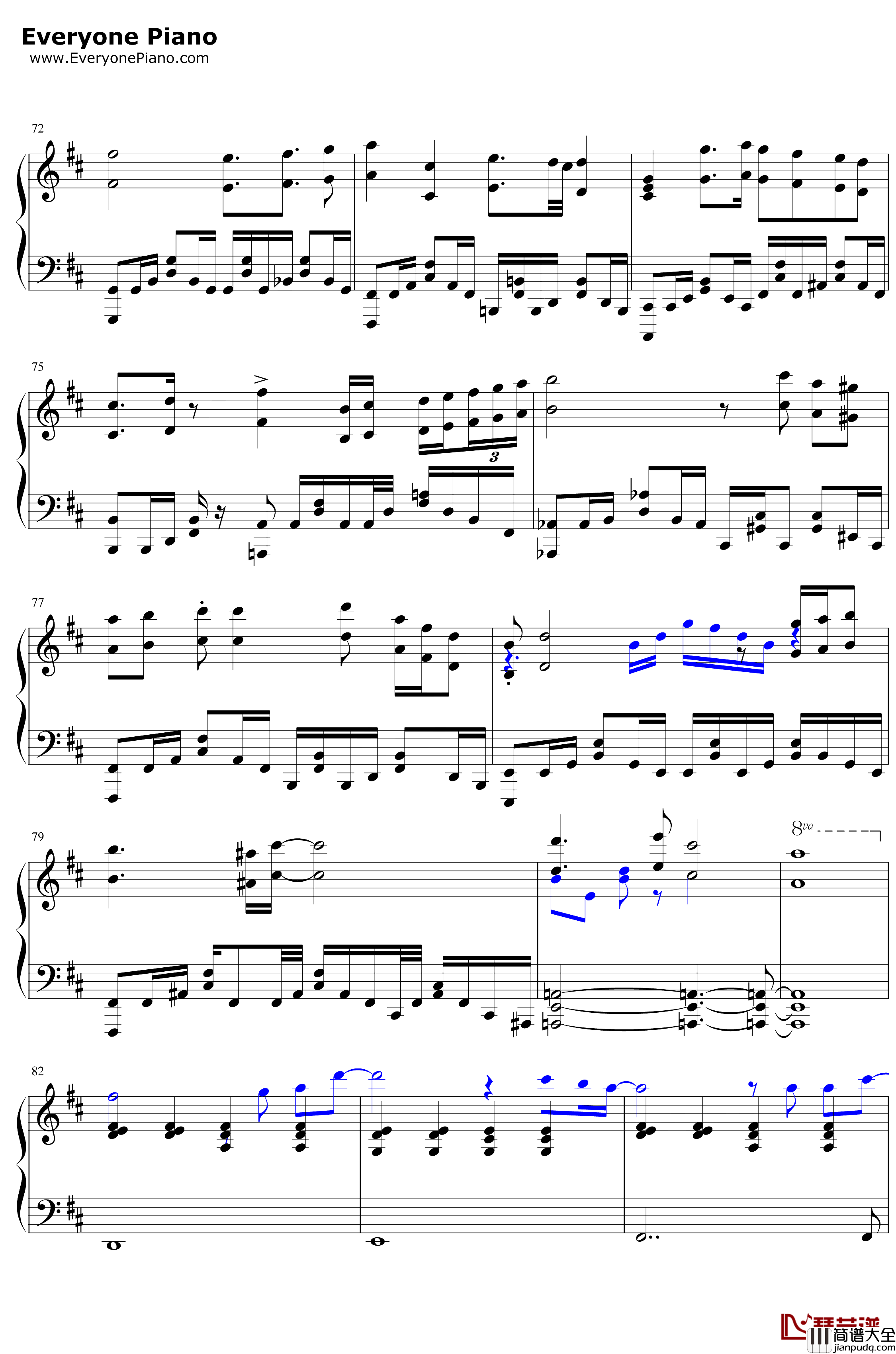 光の道標钢琴谱_鹿乃_碧蓝航线ED