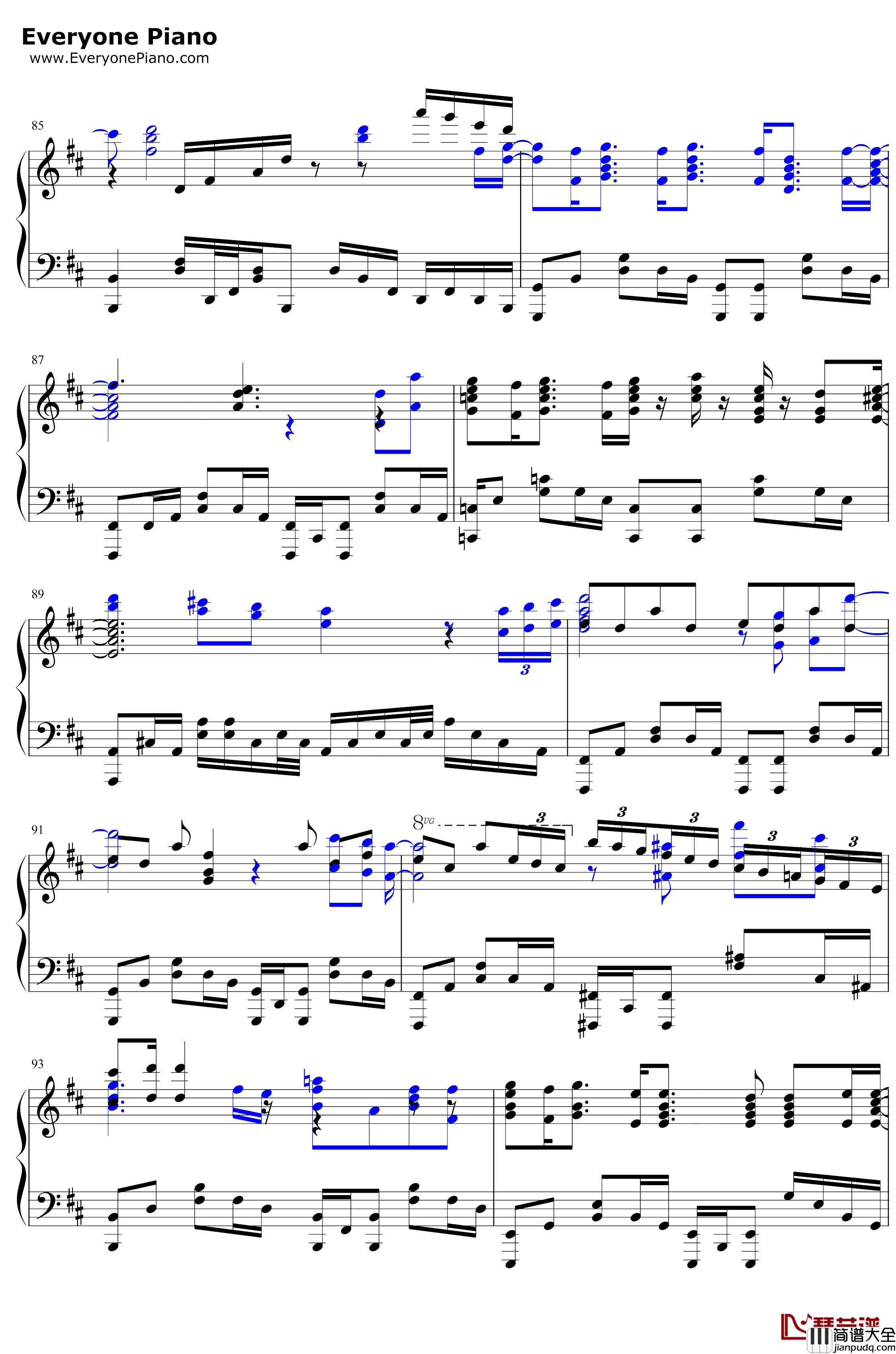 光の道標钢琴谱_鹿乃_碧蓝航线ED