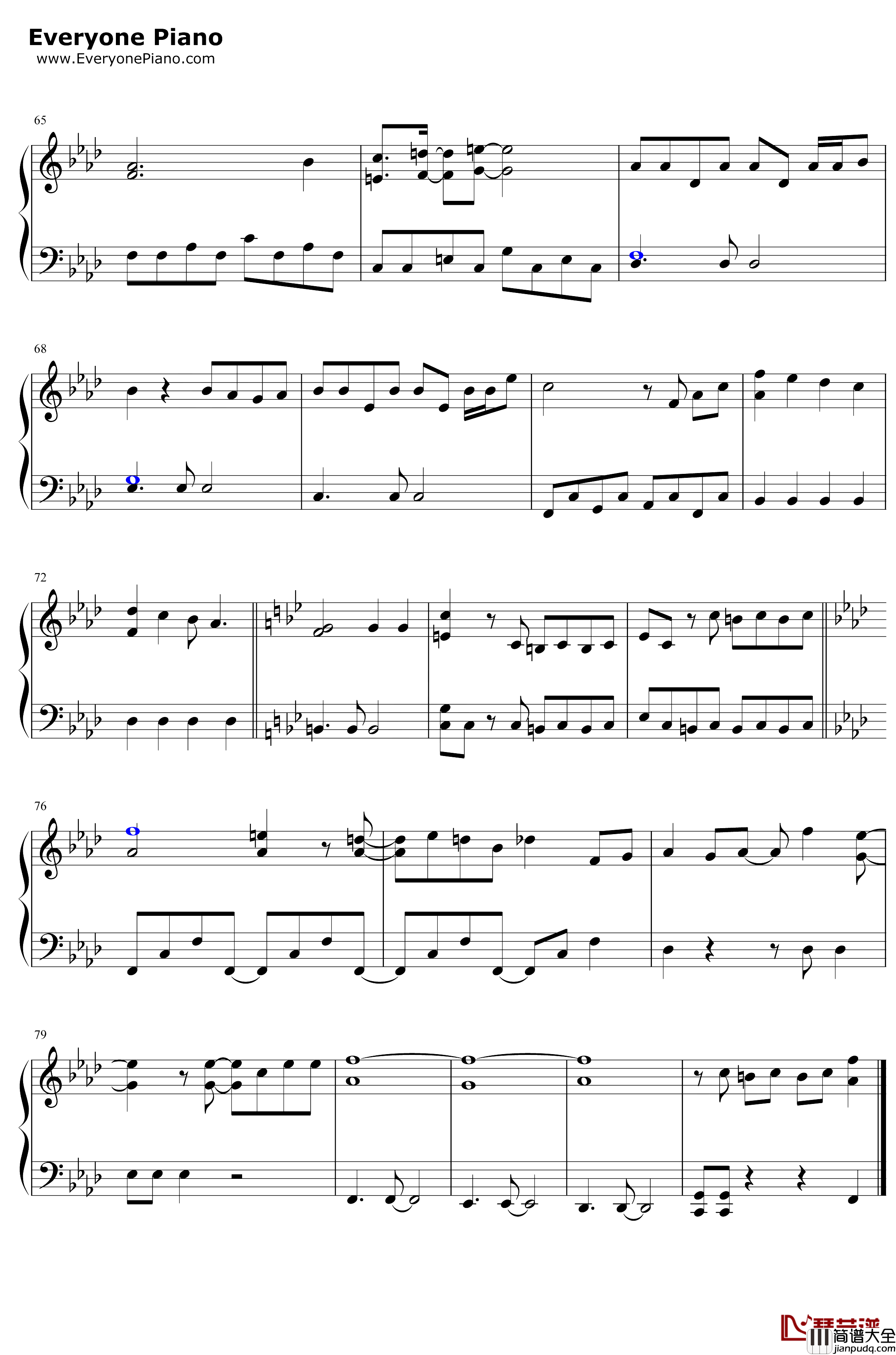 瞳のスクリーン钢琴谱_Hey!Say!JUMP_HeySayJUMP