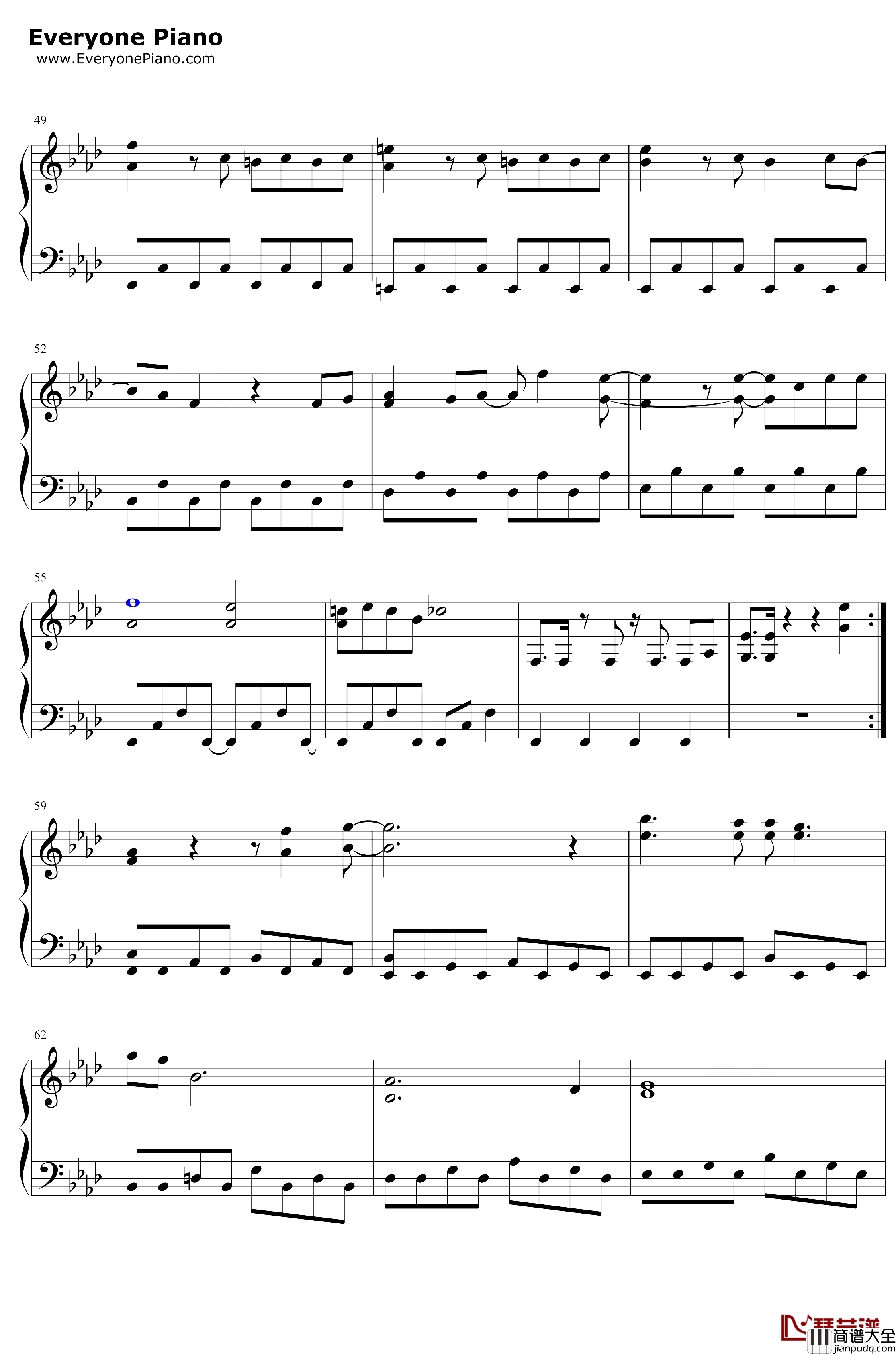 瞳のスクリーン钢琴谱_Hey!Say!JUMP_HeySayJUMP