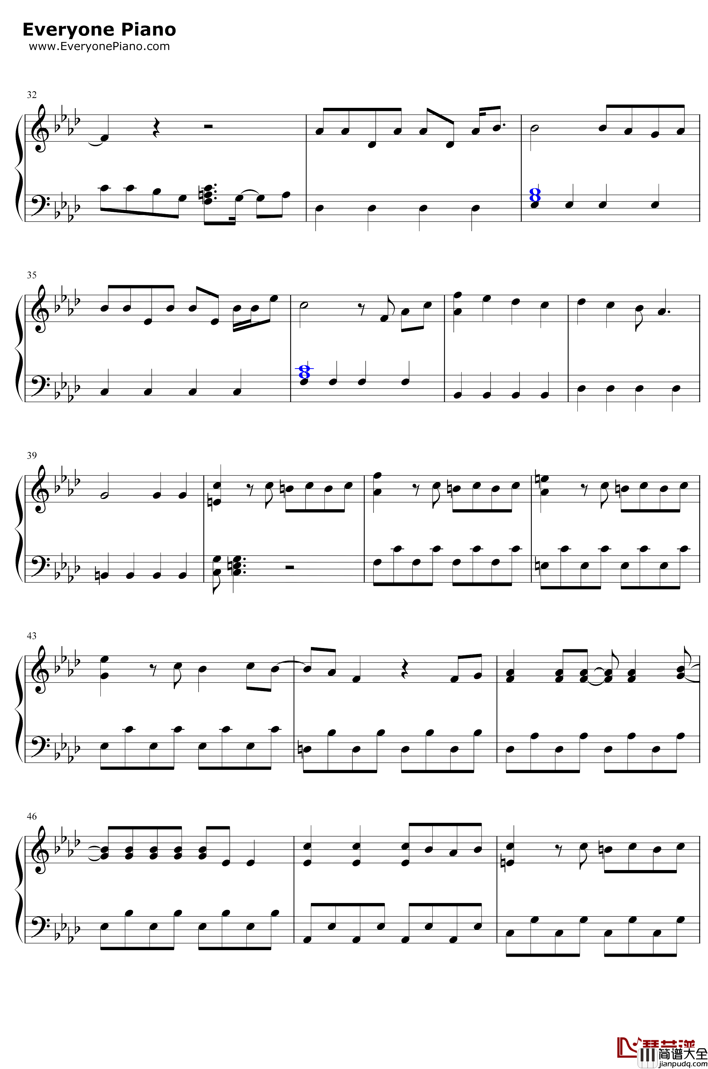 瞳のスクリーン钢琴谱_Hey!Say!JUMP_HeySayJUMP