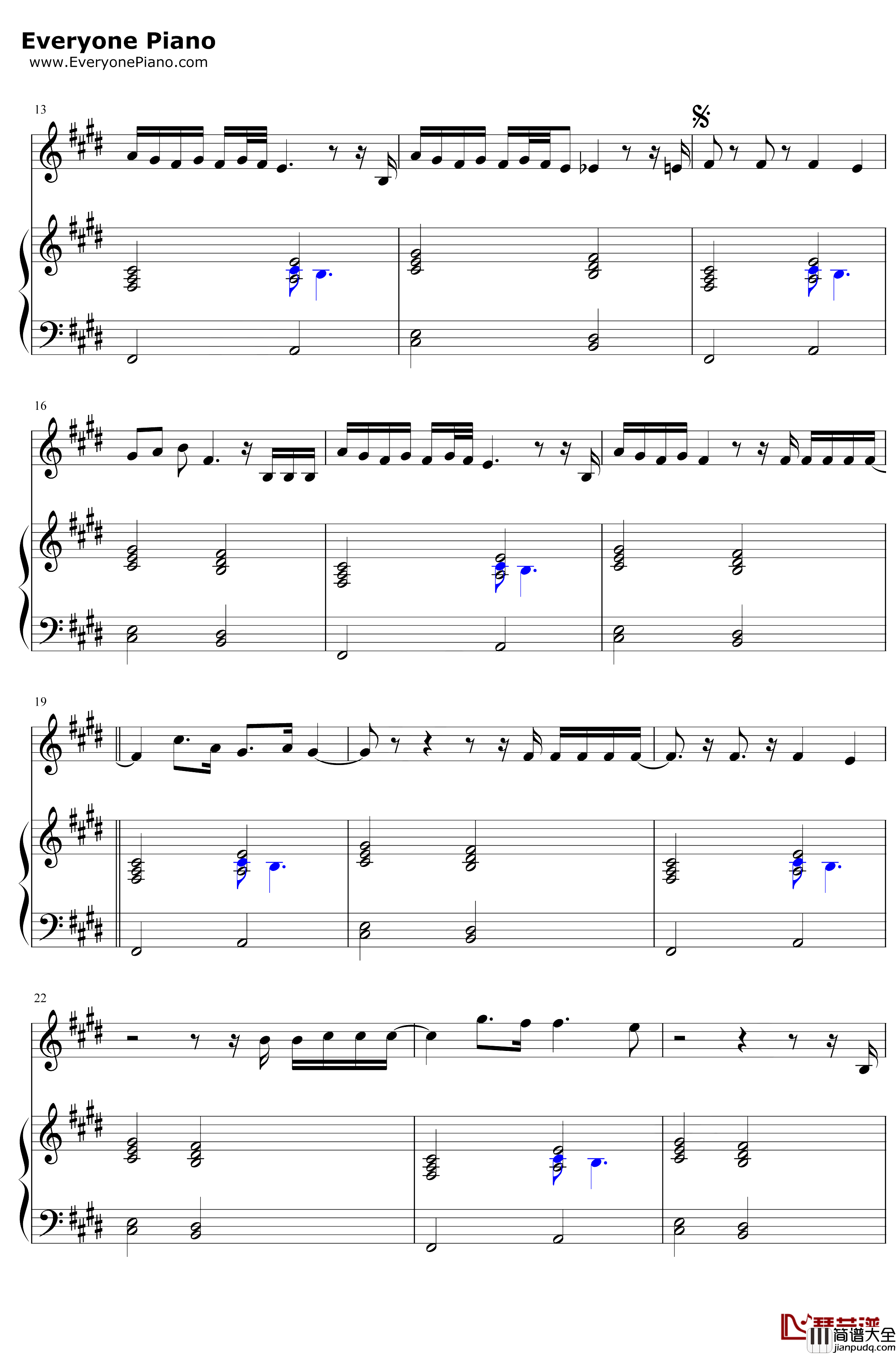 Idfc钢琴谱_Blackbear_IDontFuckingCare