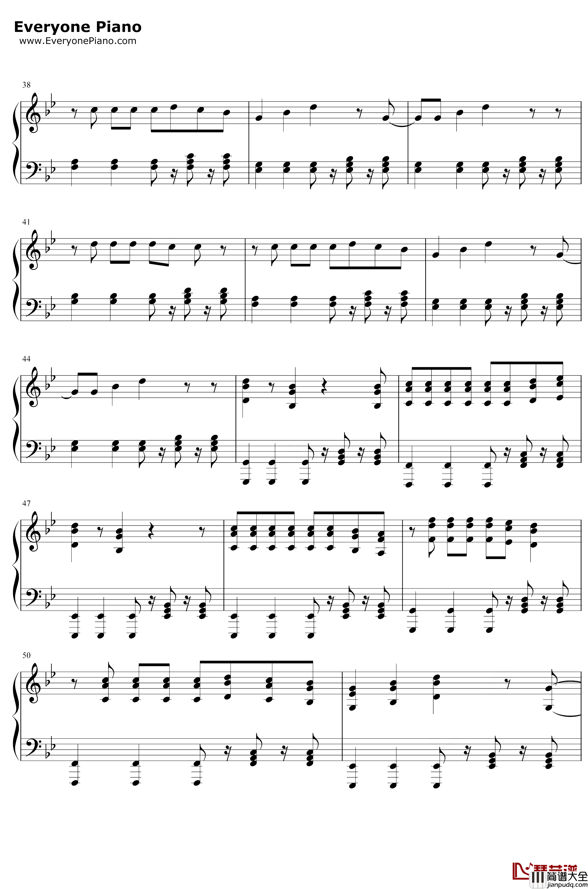 Revenge钢琴谱_Try_hardninja_Captainsparklez_Minecraft背景音乐_我的世界BGM