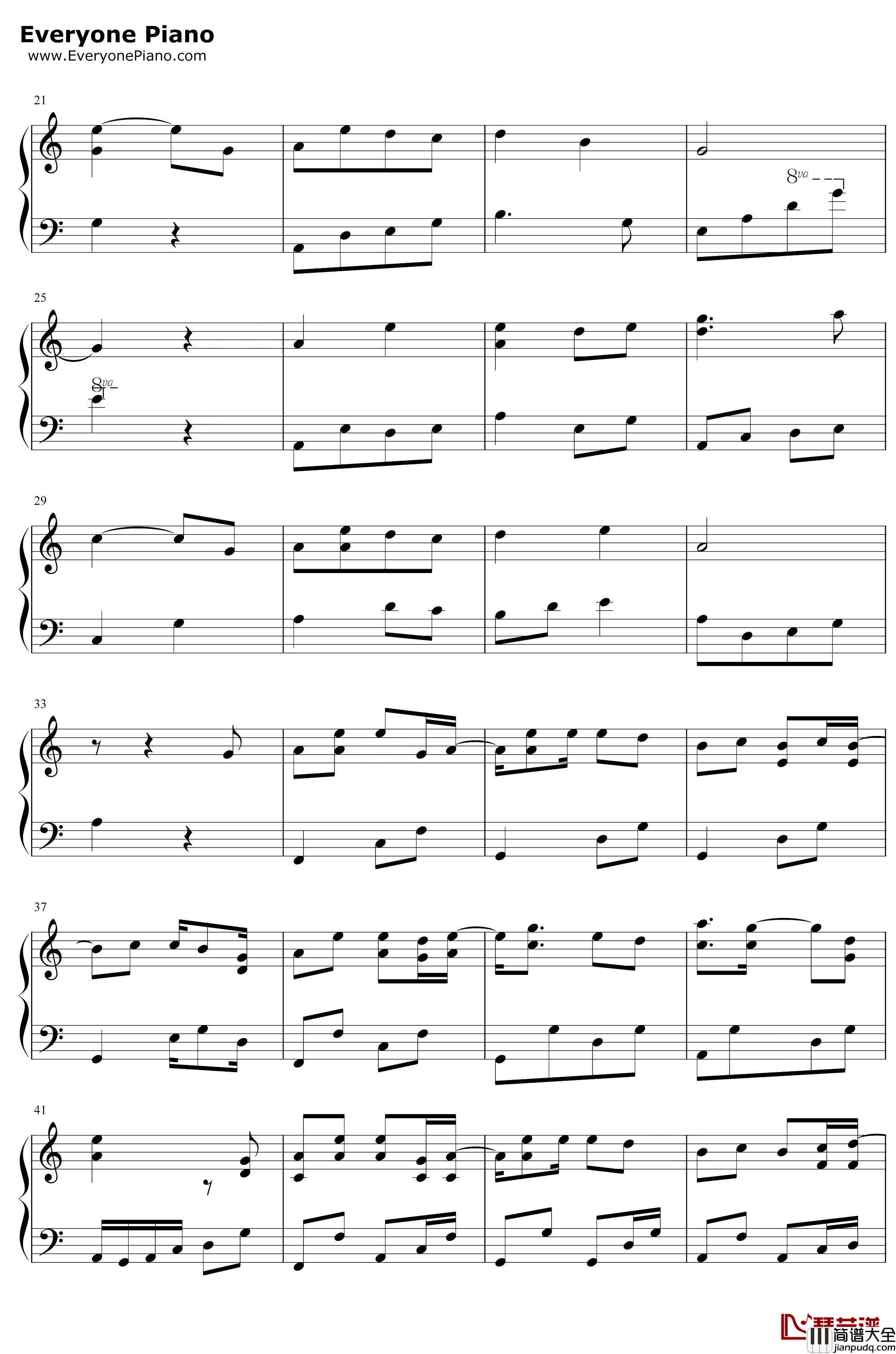 泸沽寻梦钢琴谱_银临_完整版