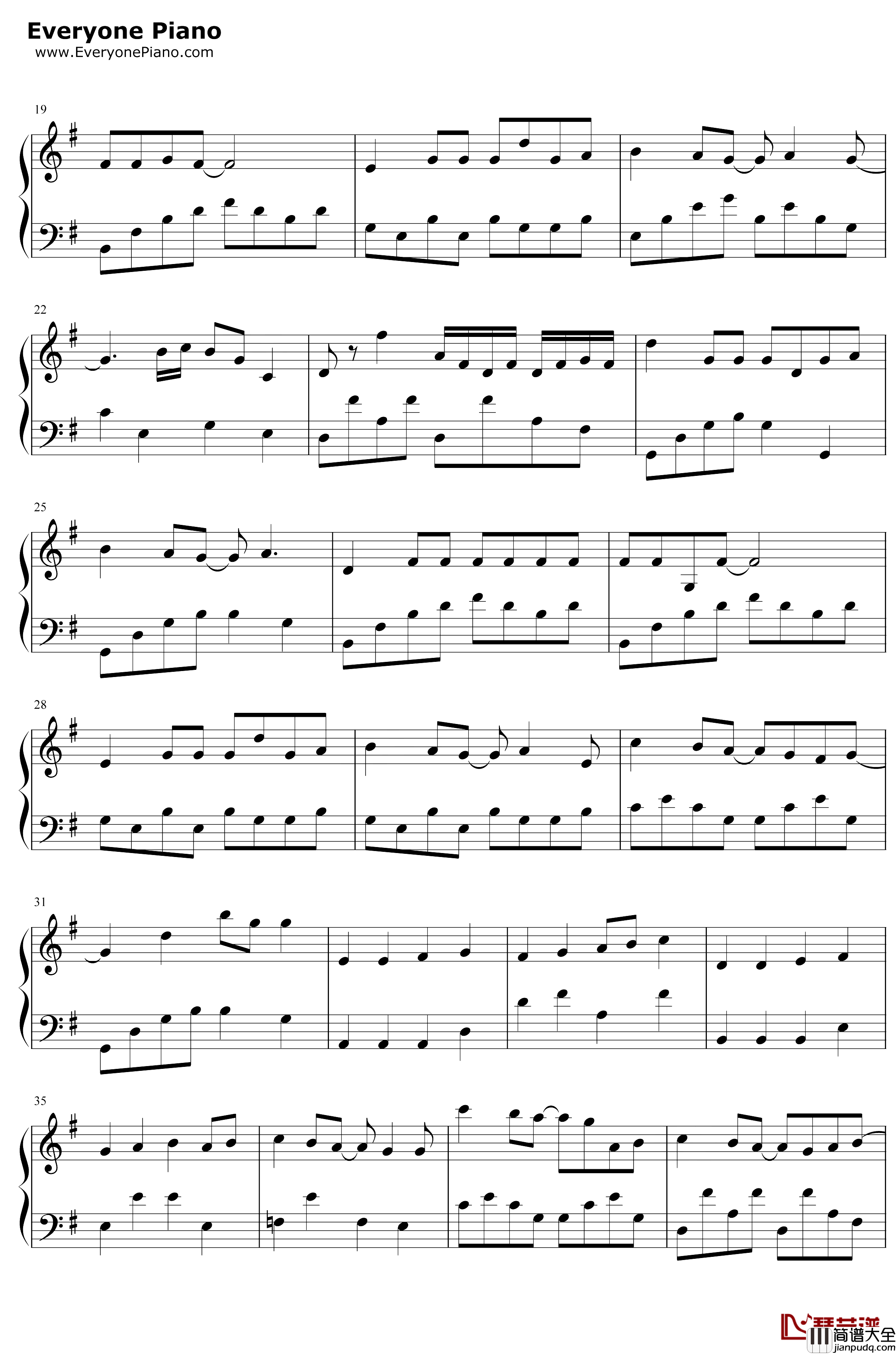 StartDASH简单版钢琴谱_μ's_LoveLive