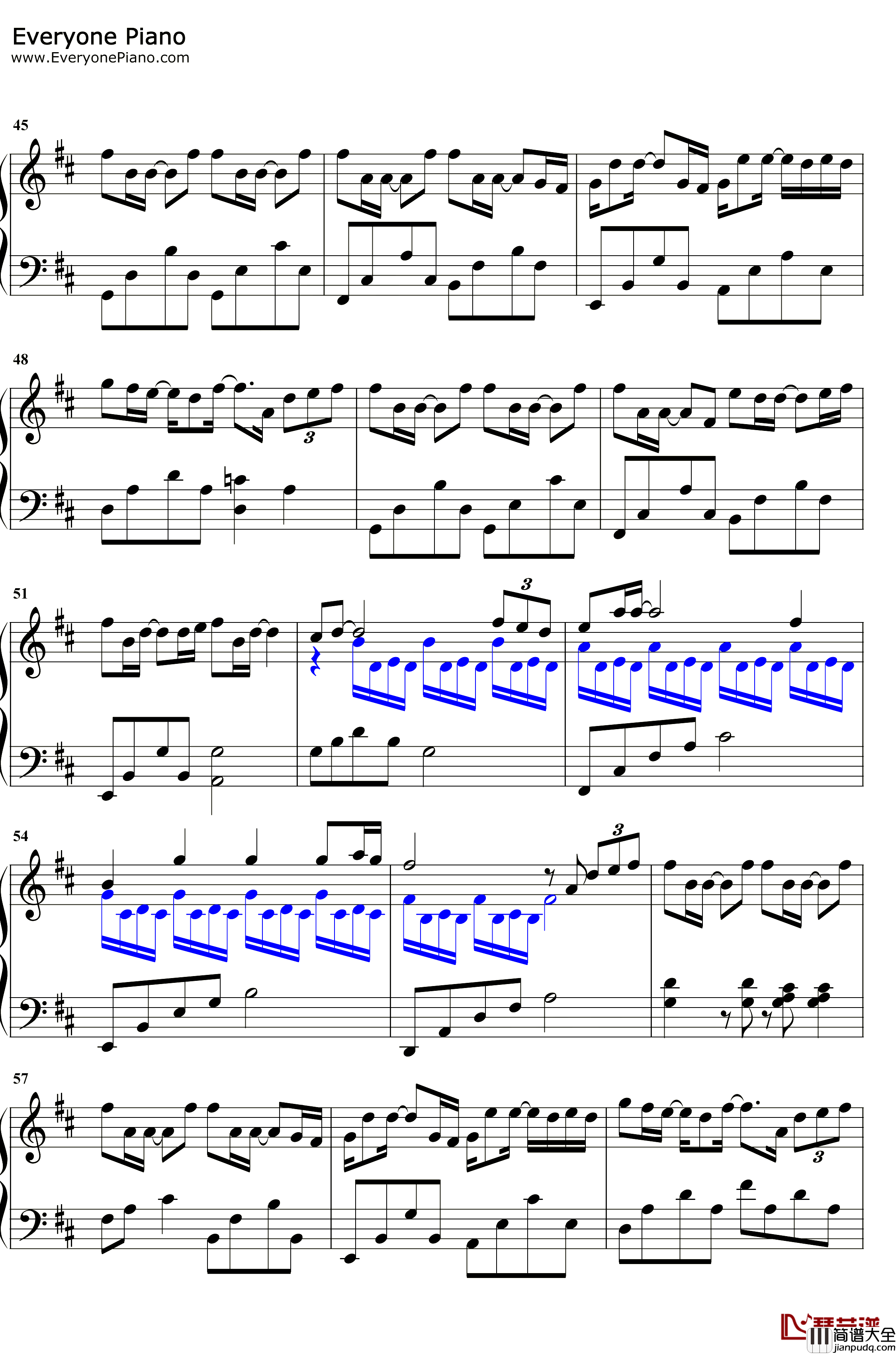 忽而今夏钢琴谱_汪苏泷_忽而今夏同名主题曲