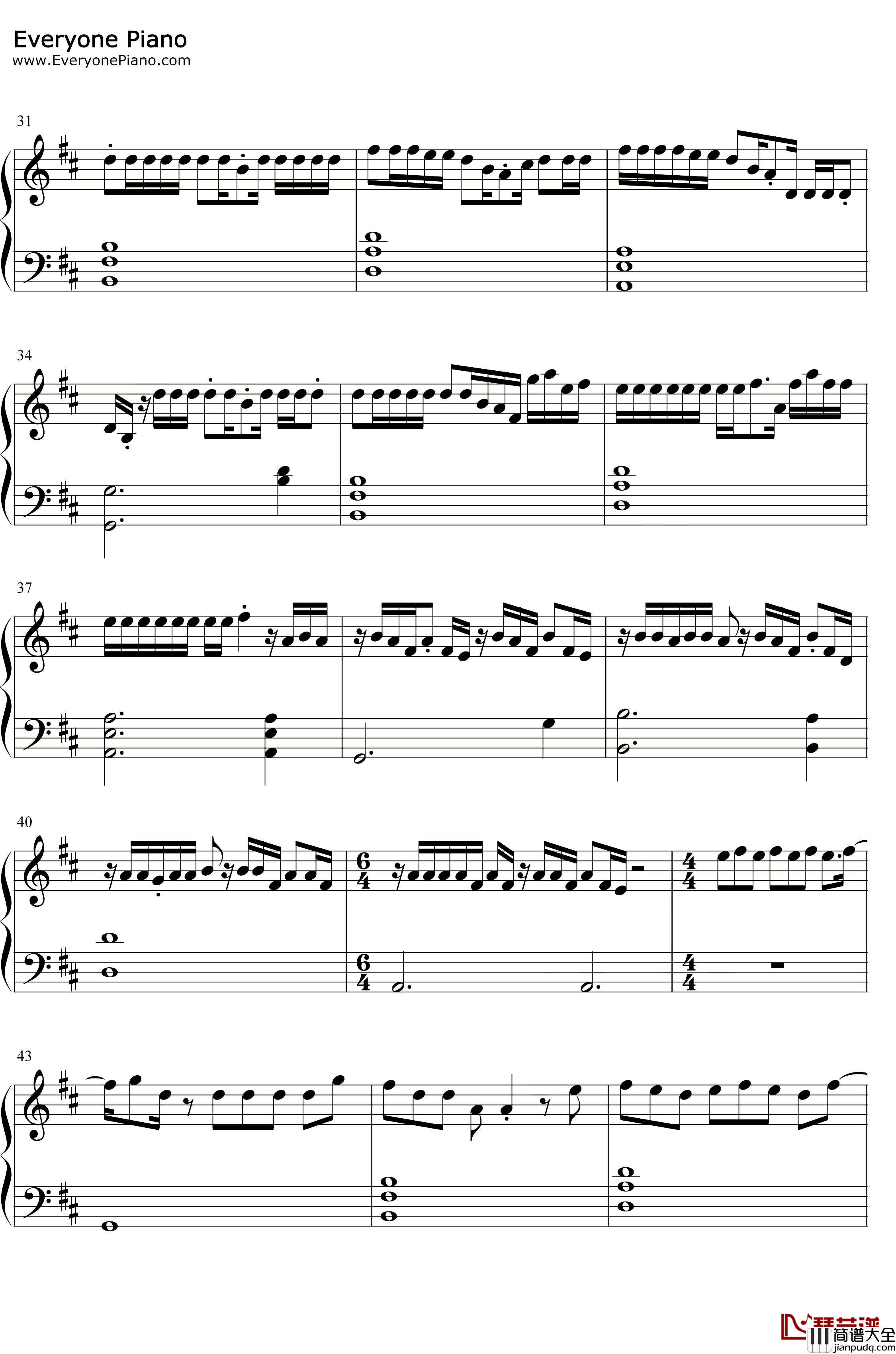 Tusa钢琴谱_Karol_G_Nicki_Minaj