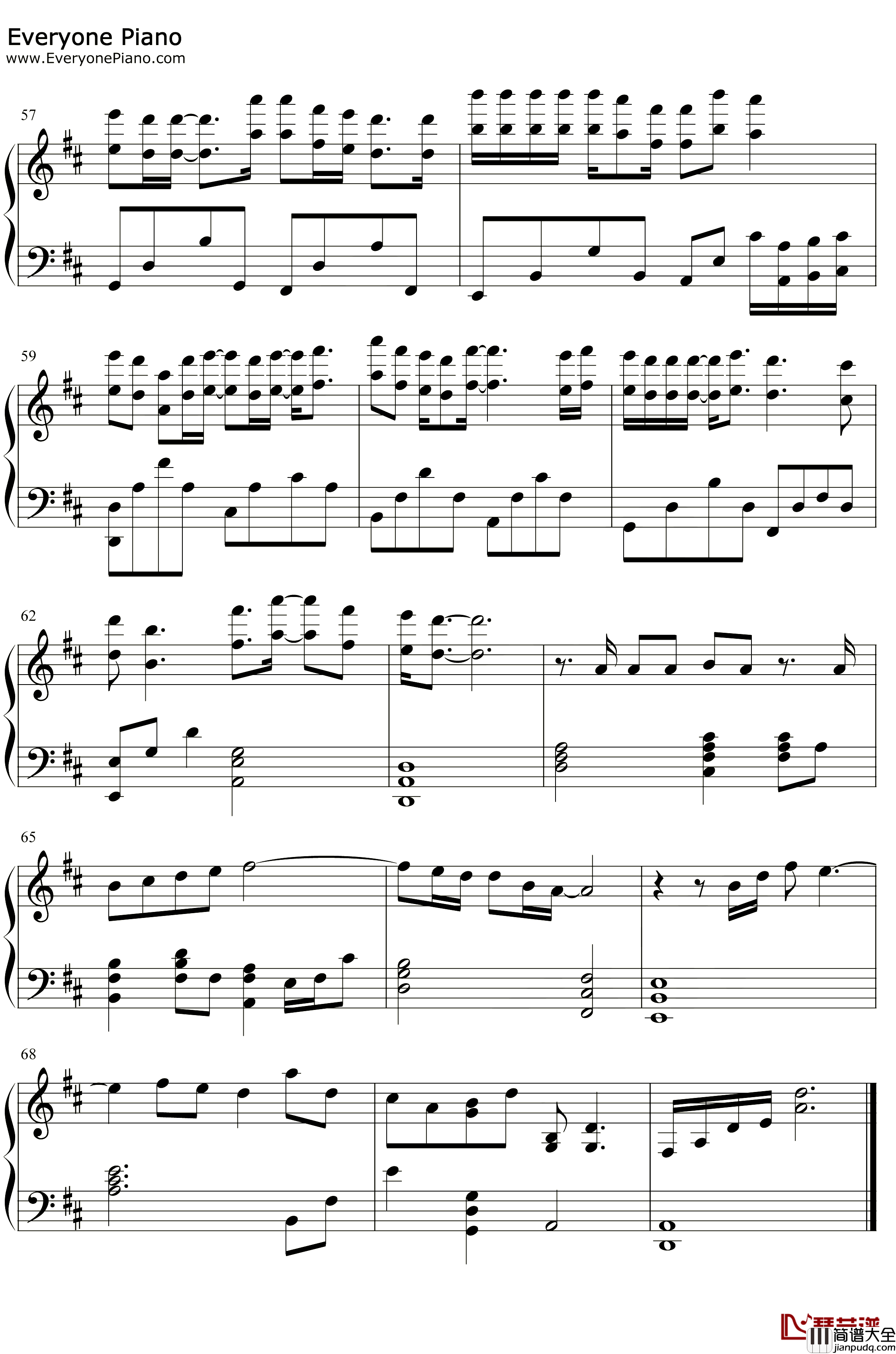 别在伤口撒盐钢琴谱_张惠妹_张惠妹