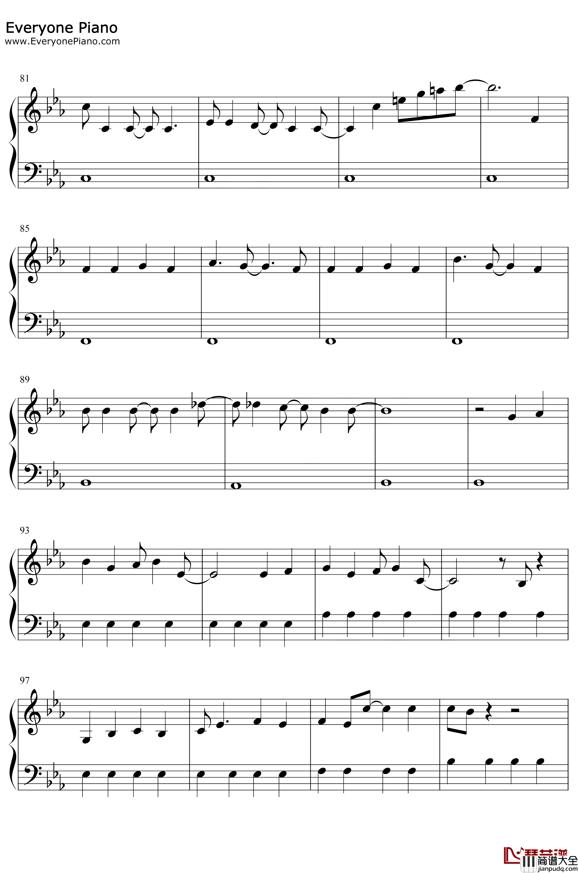 A_Hand_for_Mrs_Claus钢琴谱_Idina_Menzel_Ariana_Grande