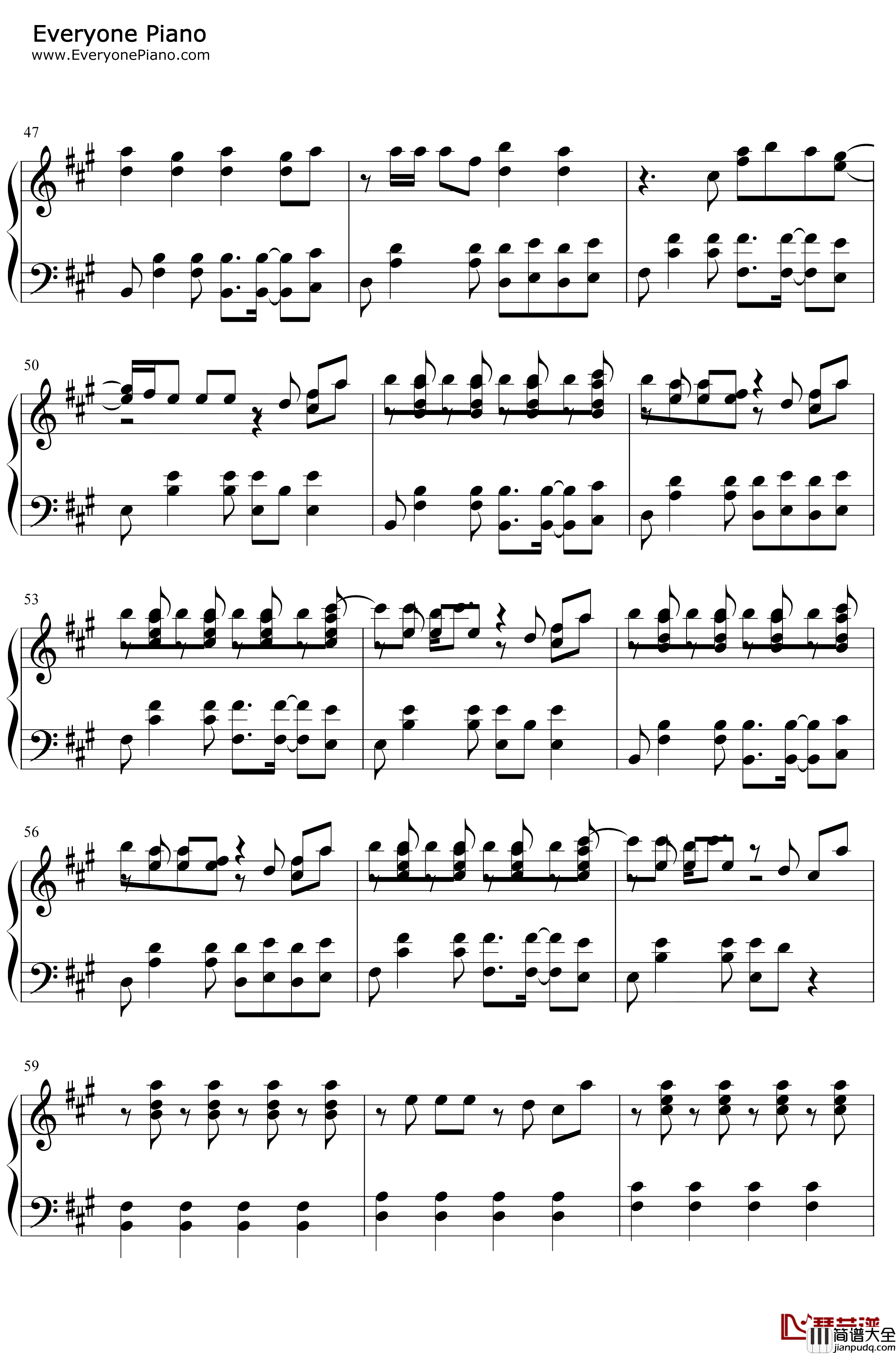 Tell_Me_Your_Wish_Genie钢琴谱_少女时代