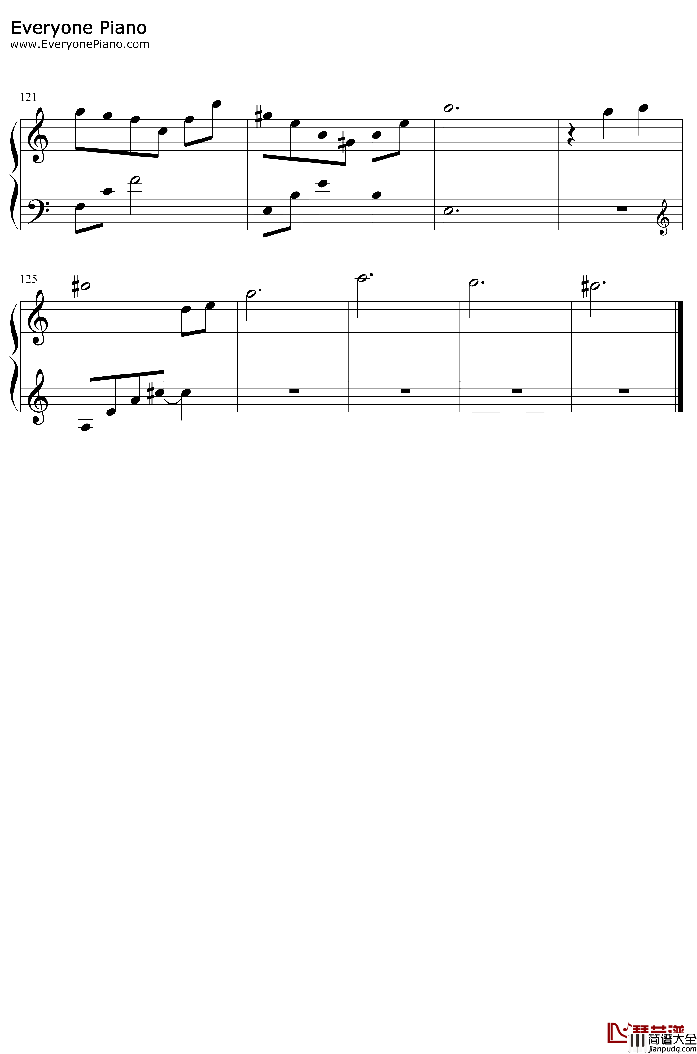 太空钢琴谱_吴青峰