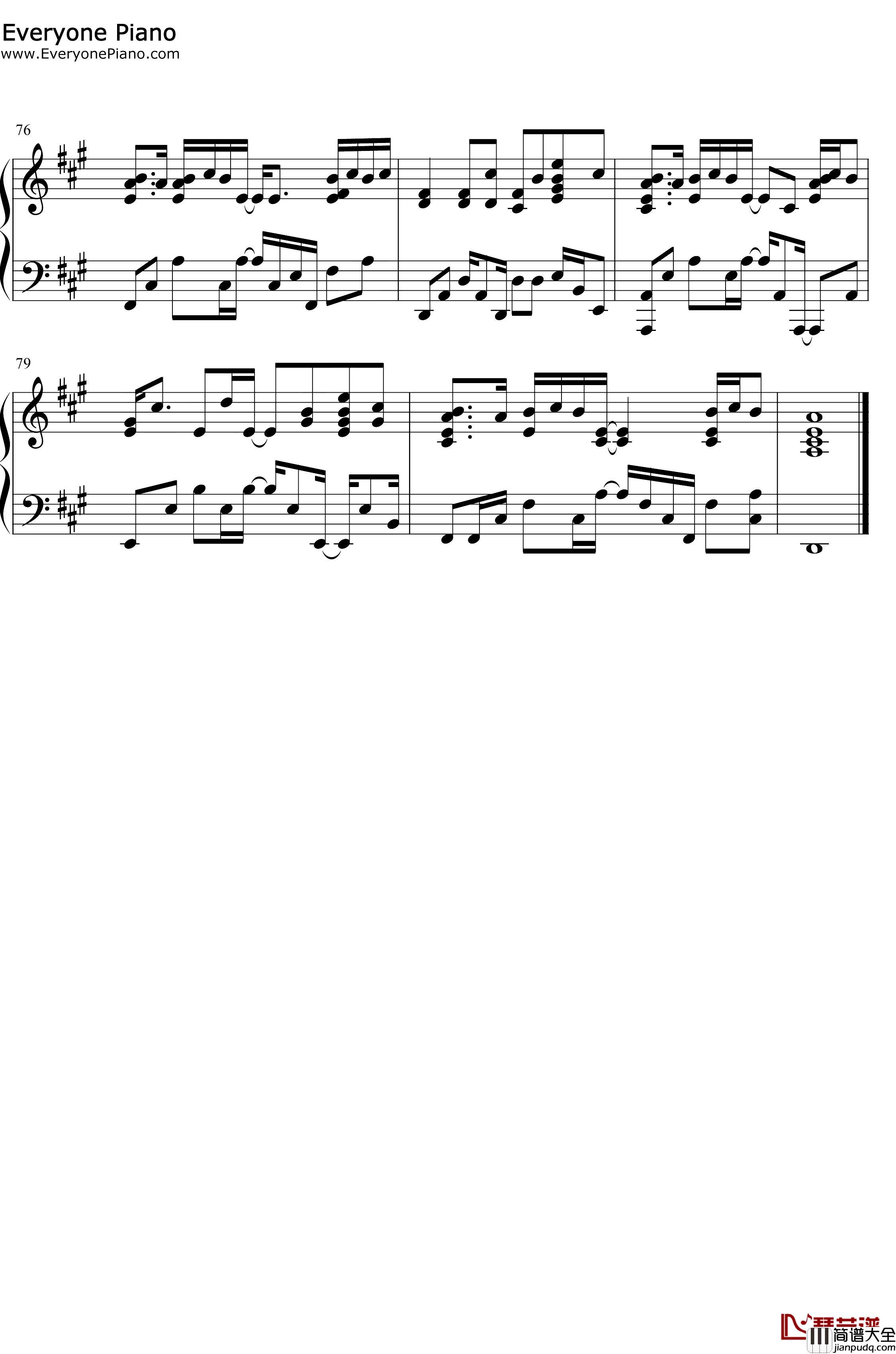 骂醒我钢琴谱_周汤豪_Babe能不能抓住我当我的心被搞乱了_抖音热歌