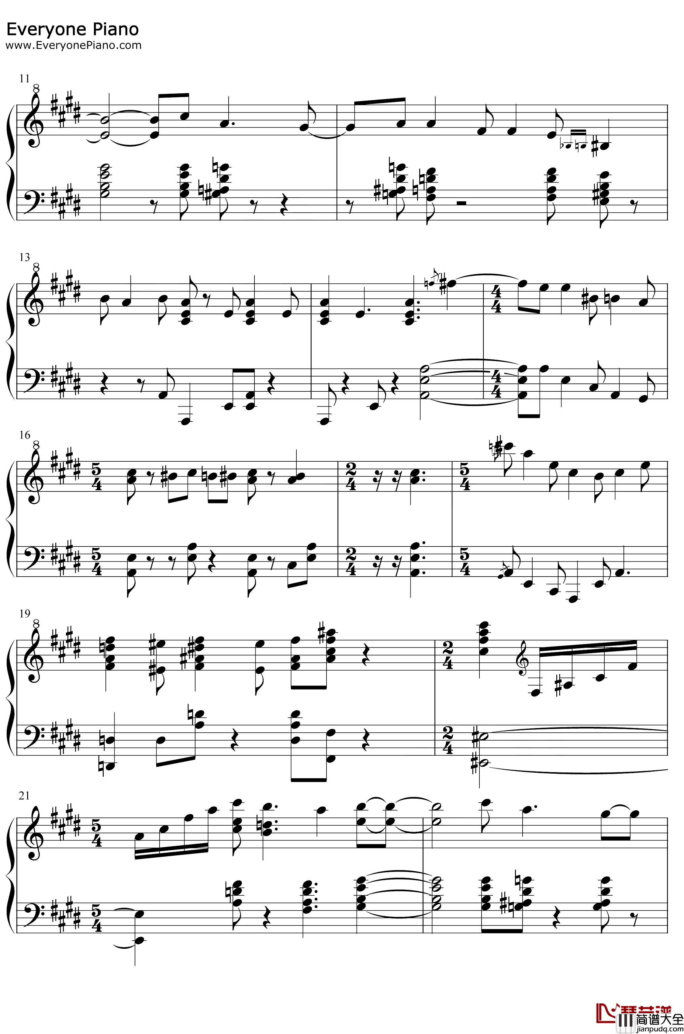 髪飾りの天使钢琴谱_中岛爱_爱书的下克上为了成为图书管理员不择手段ED