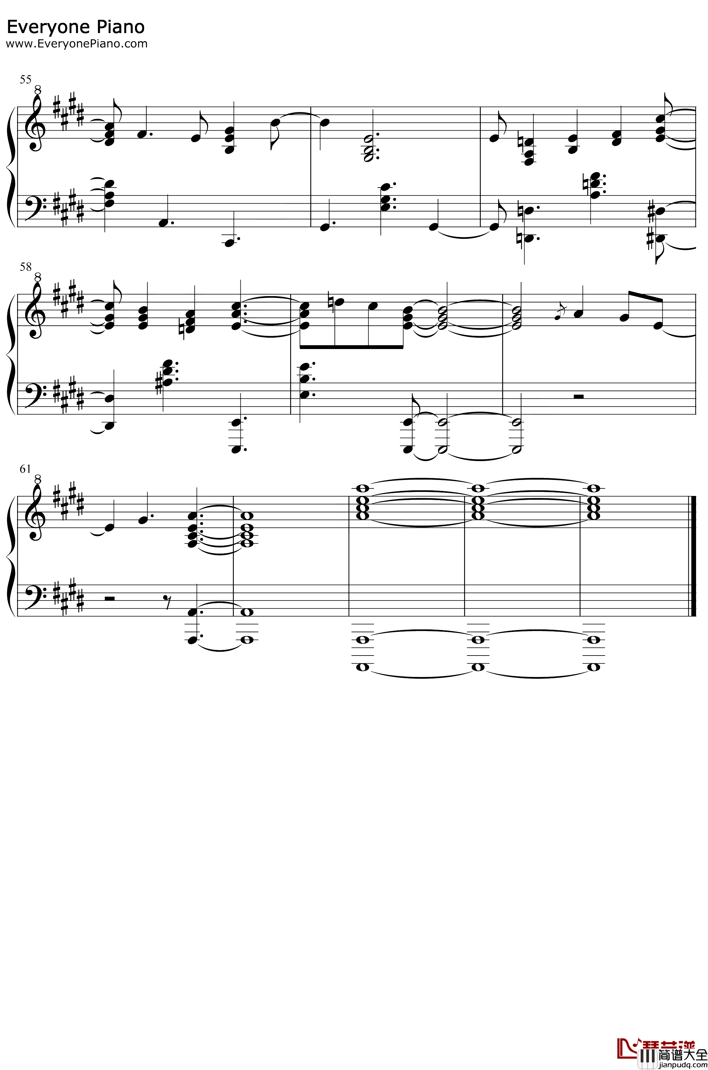 髪飾りの天使钢琴谱_中岛爱_爱书的下克上为了成为图书管理员不择手段ED