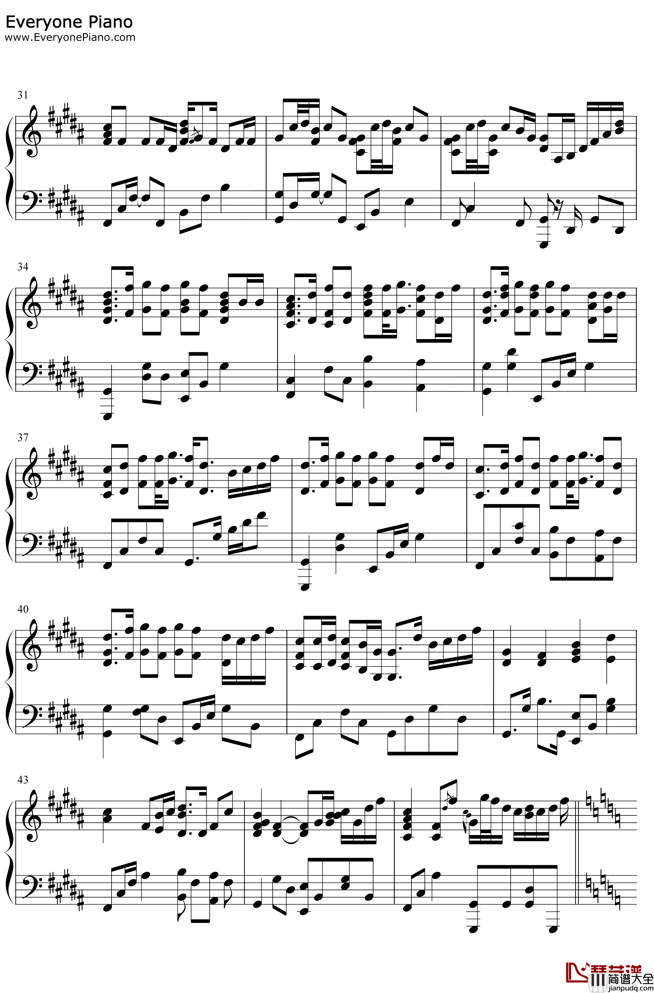 下山钢琴谱_要不要买菜_要想练就绝世武功就要忍受常人难忍受的痛_抖音热歌