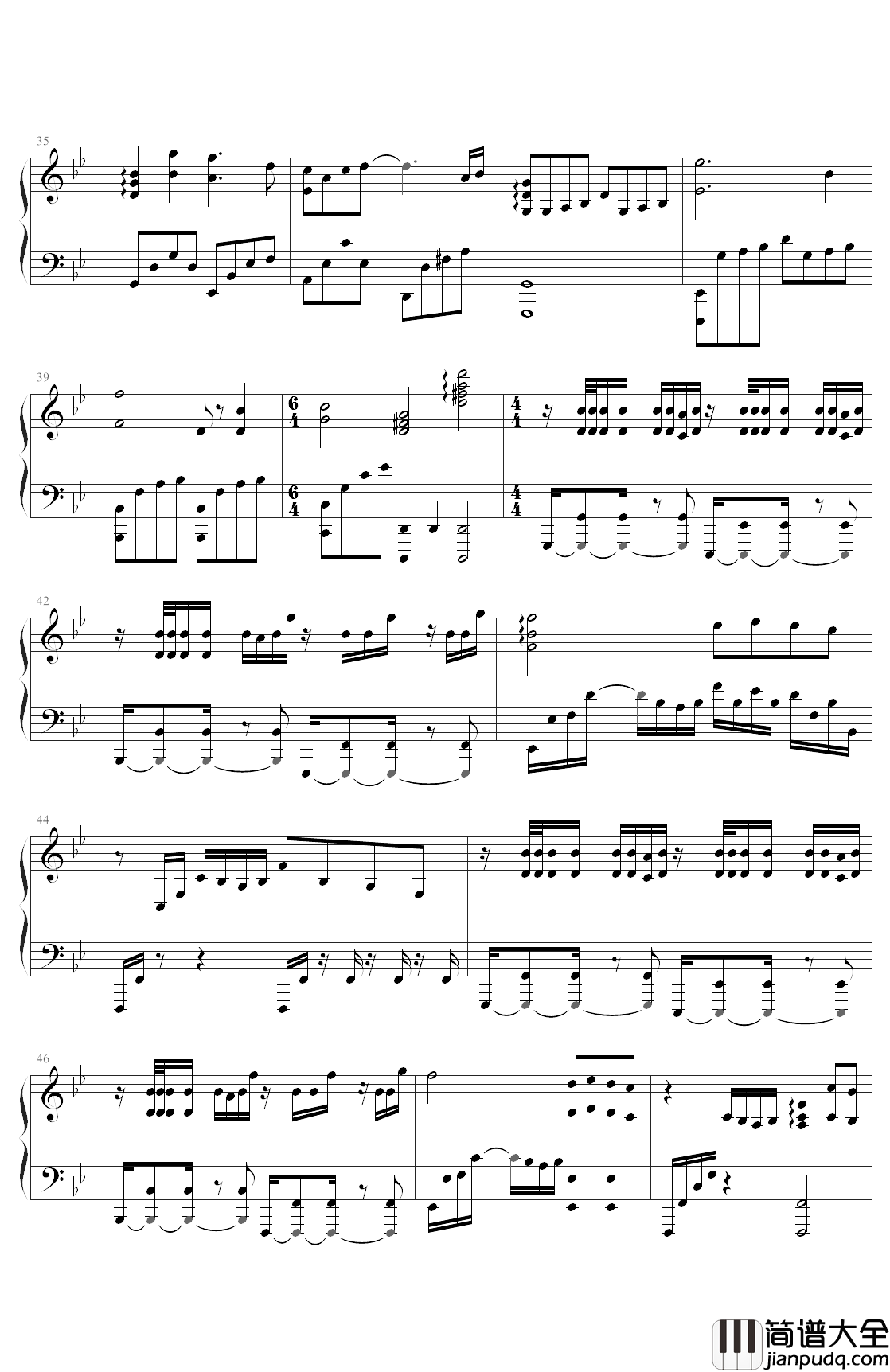 多恨生钢琴谱_电视剧_陈情令_金光瑶人物曲