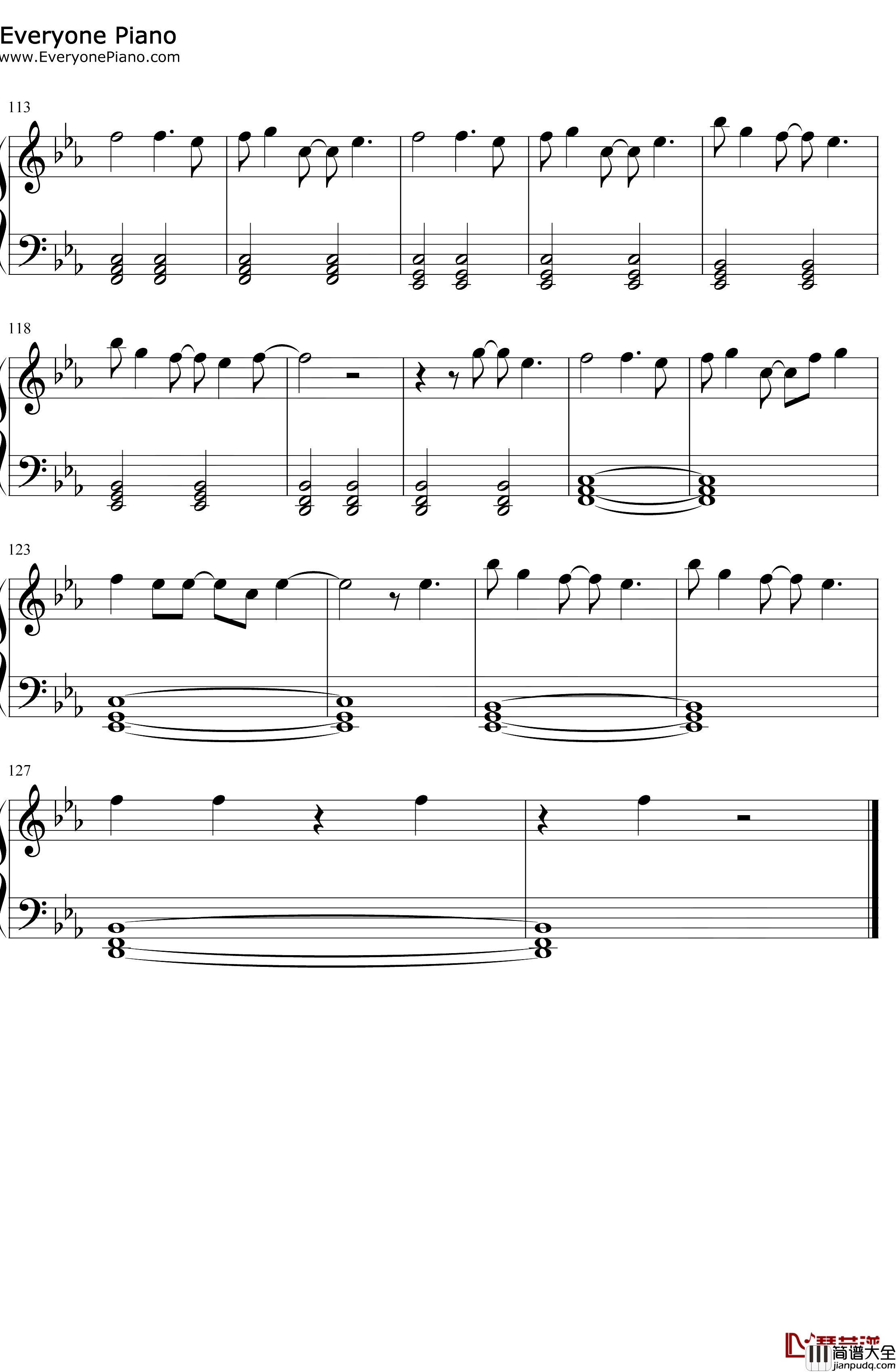 Blinding_Lights钢琴谱_The_Weeknd