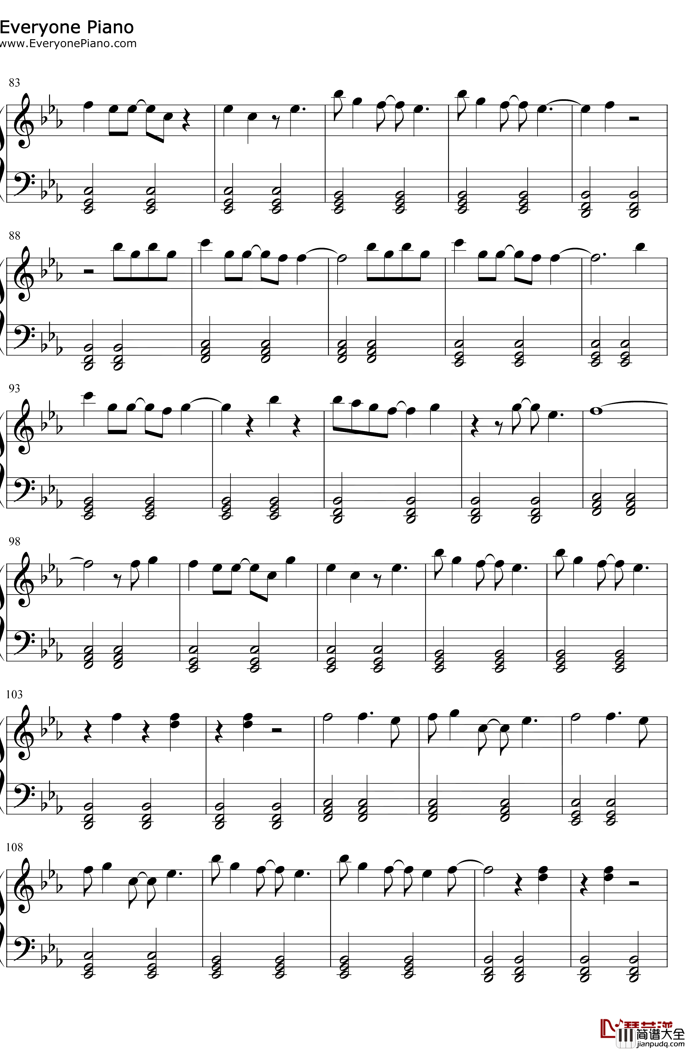 Blinding_Lights钢琴谱_The_Weeknd