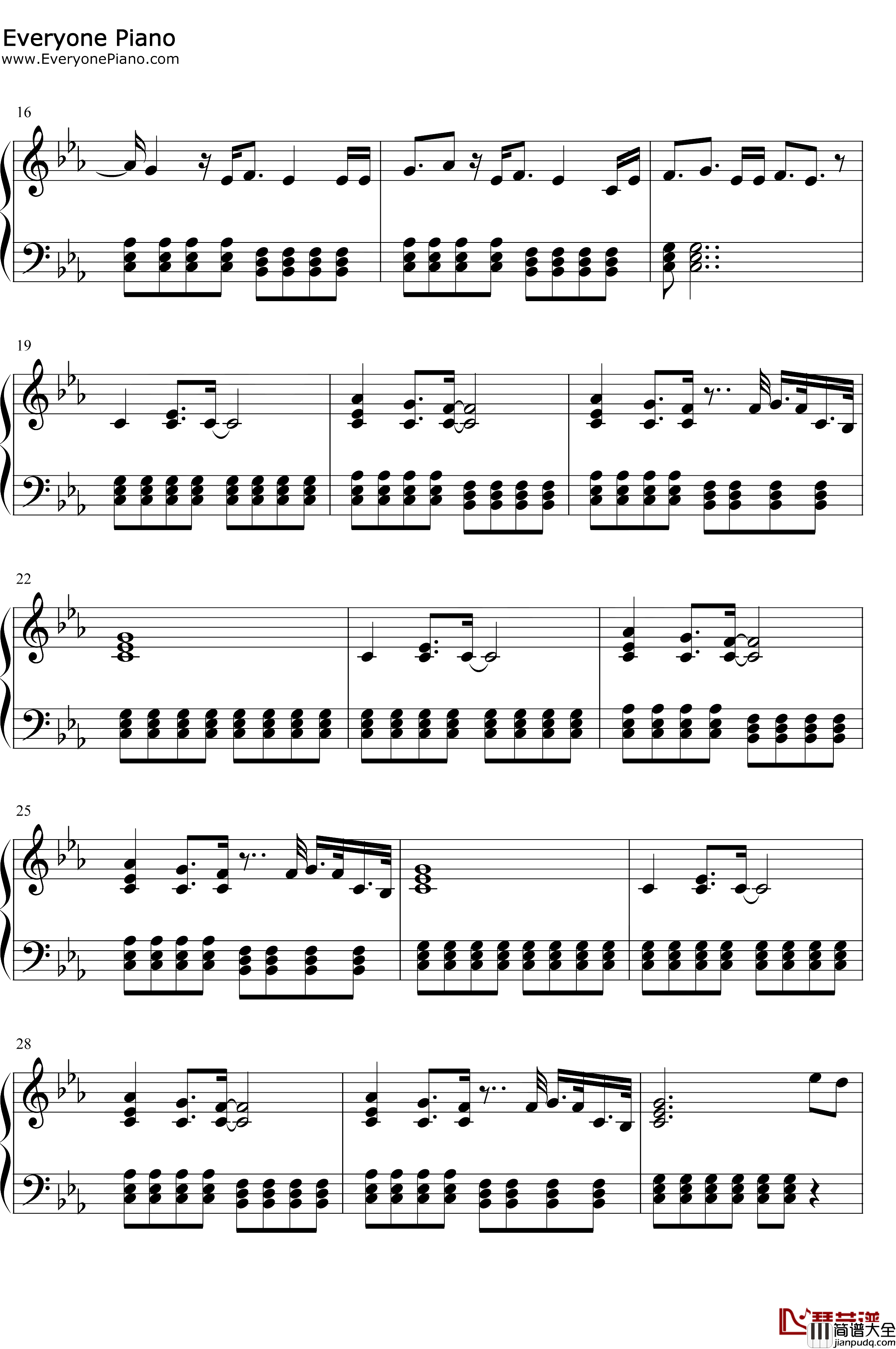 Use_This_Gospel钢琴谱_Kanye_West