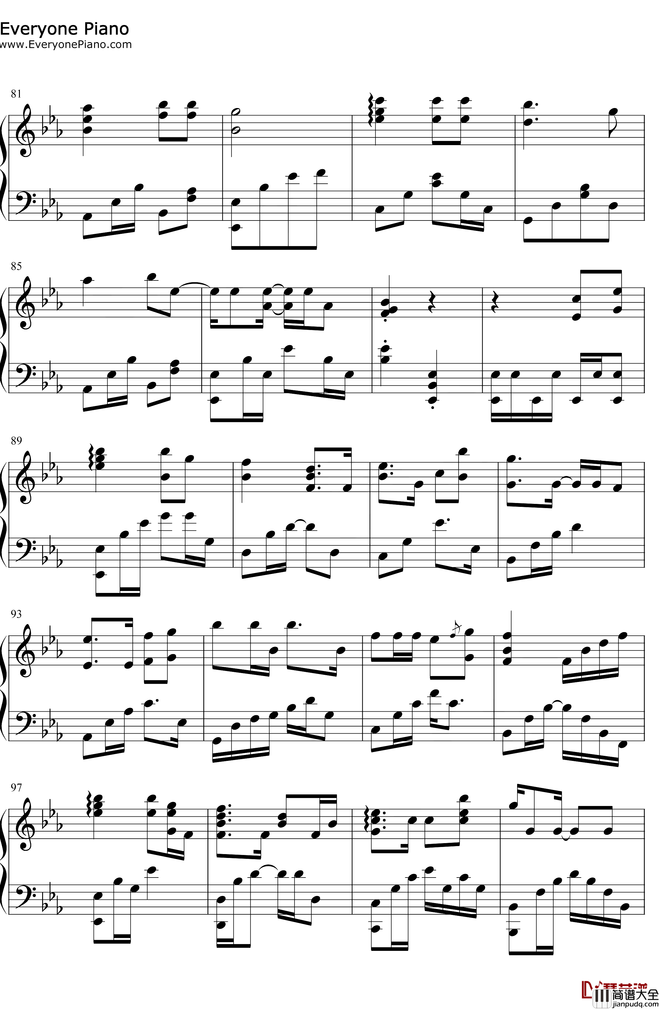 桥边姑娘钢琴谱_海伦_暖阳下我迎芬芳是谁家的姑娘_抖音爆火