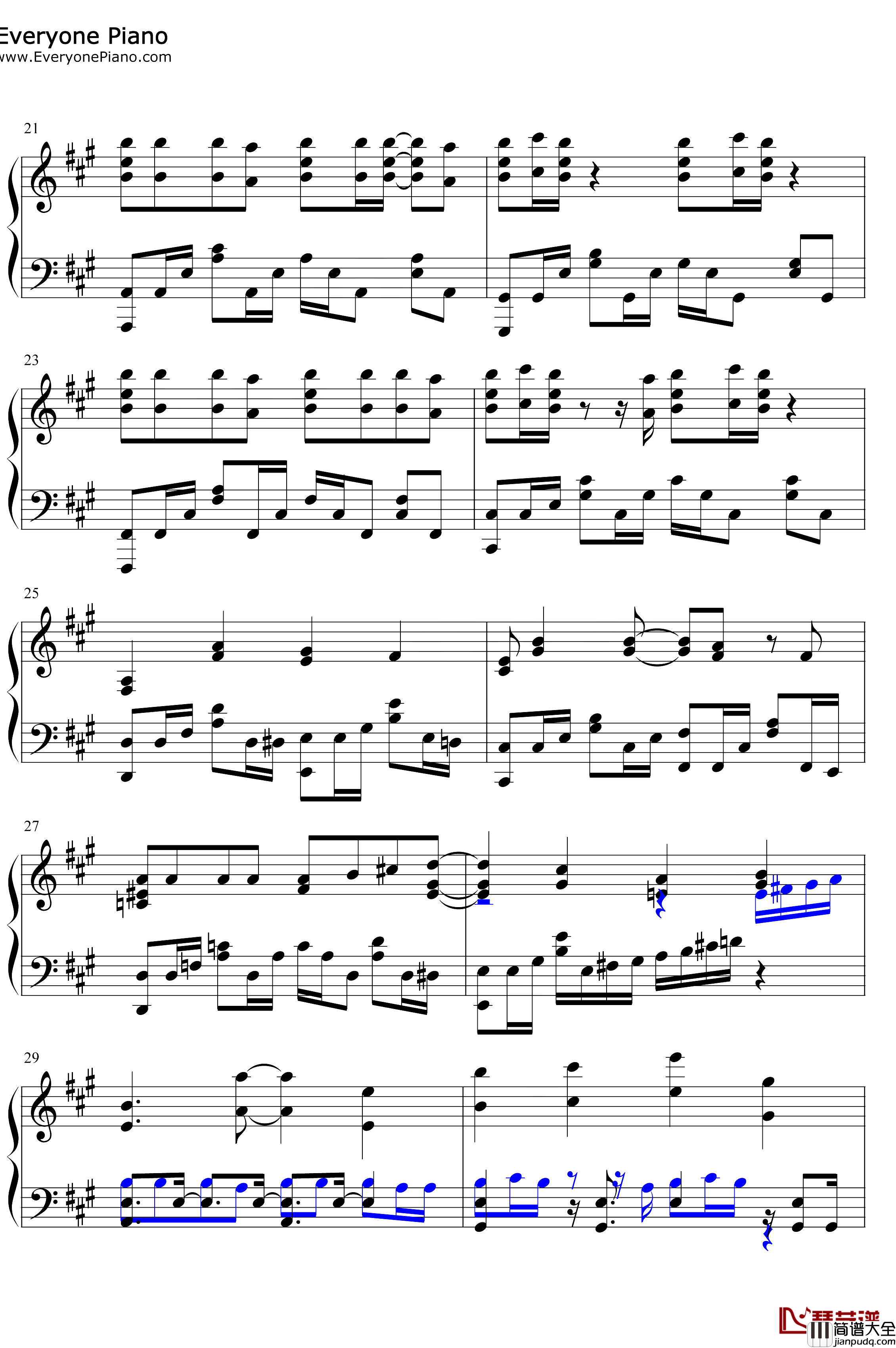 ハナコトバ钢琴谱_户松遥白石晴香三泽纱千香_喜欢本大爷的竟然就你一个ED