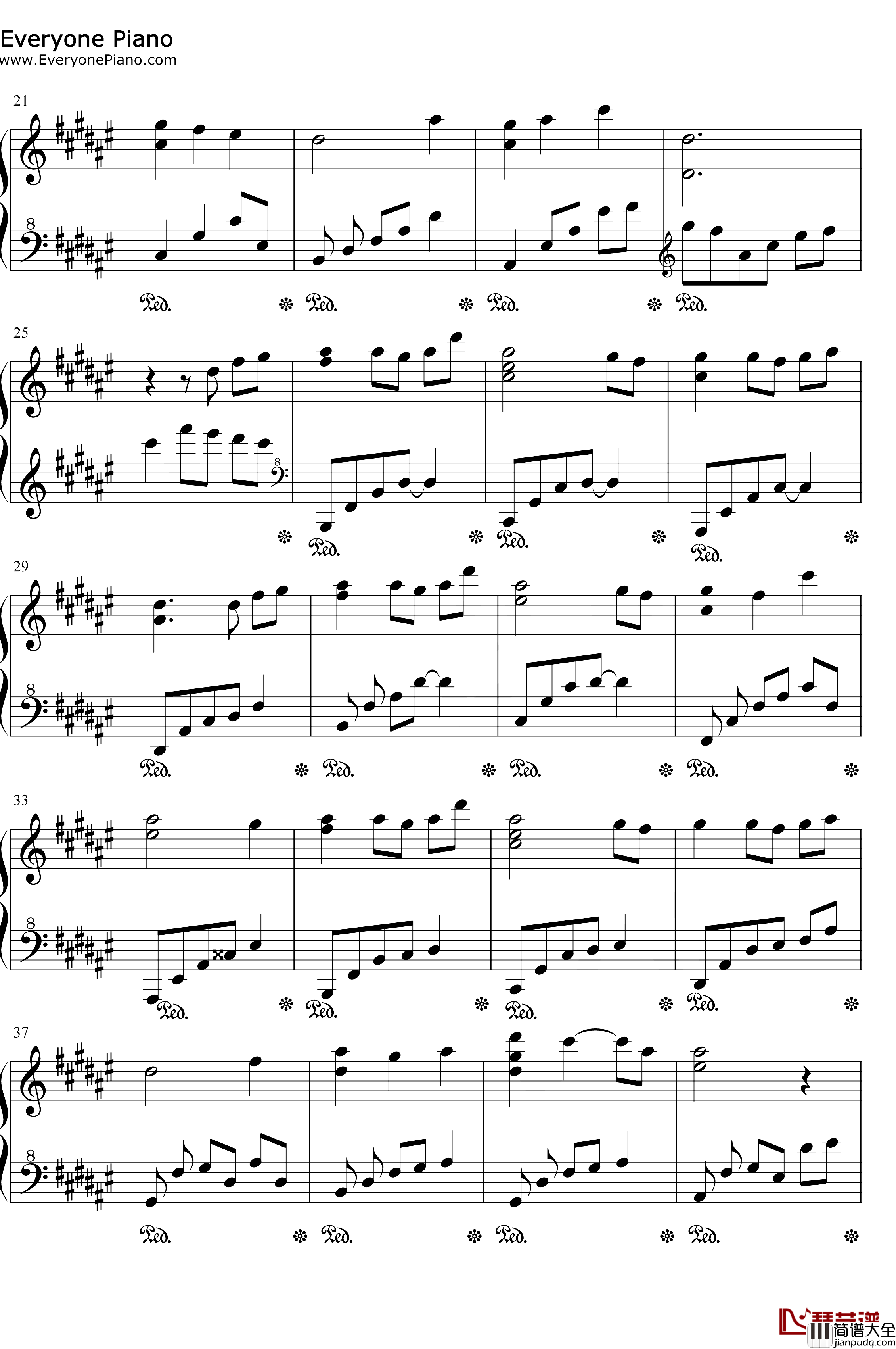 十二风华鉴钢琴谱_litterzy_中华国粹