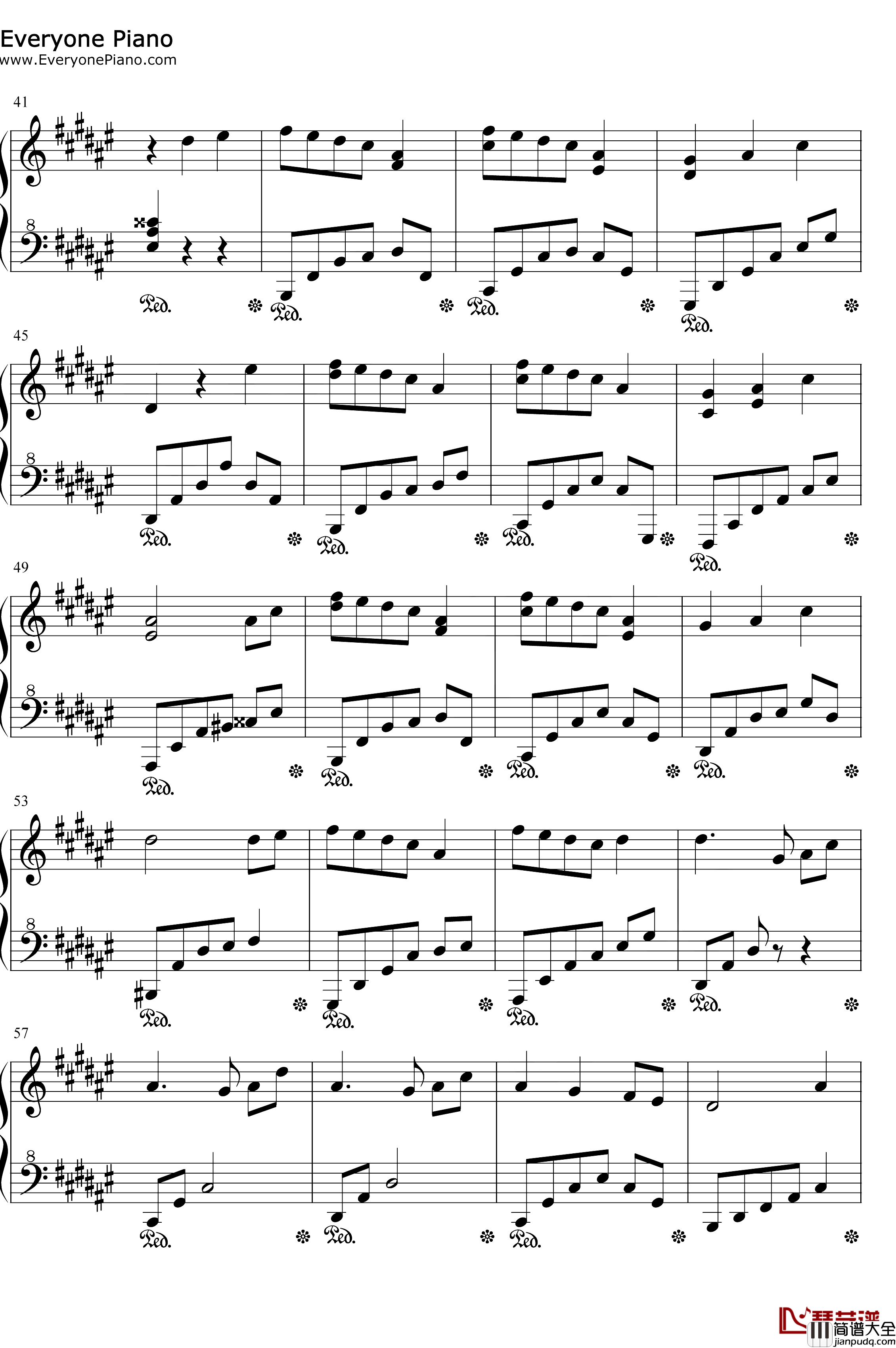 十二风华鉴钢琴谱_litterzy_中华国粹