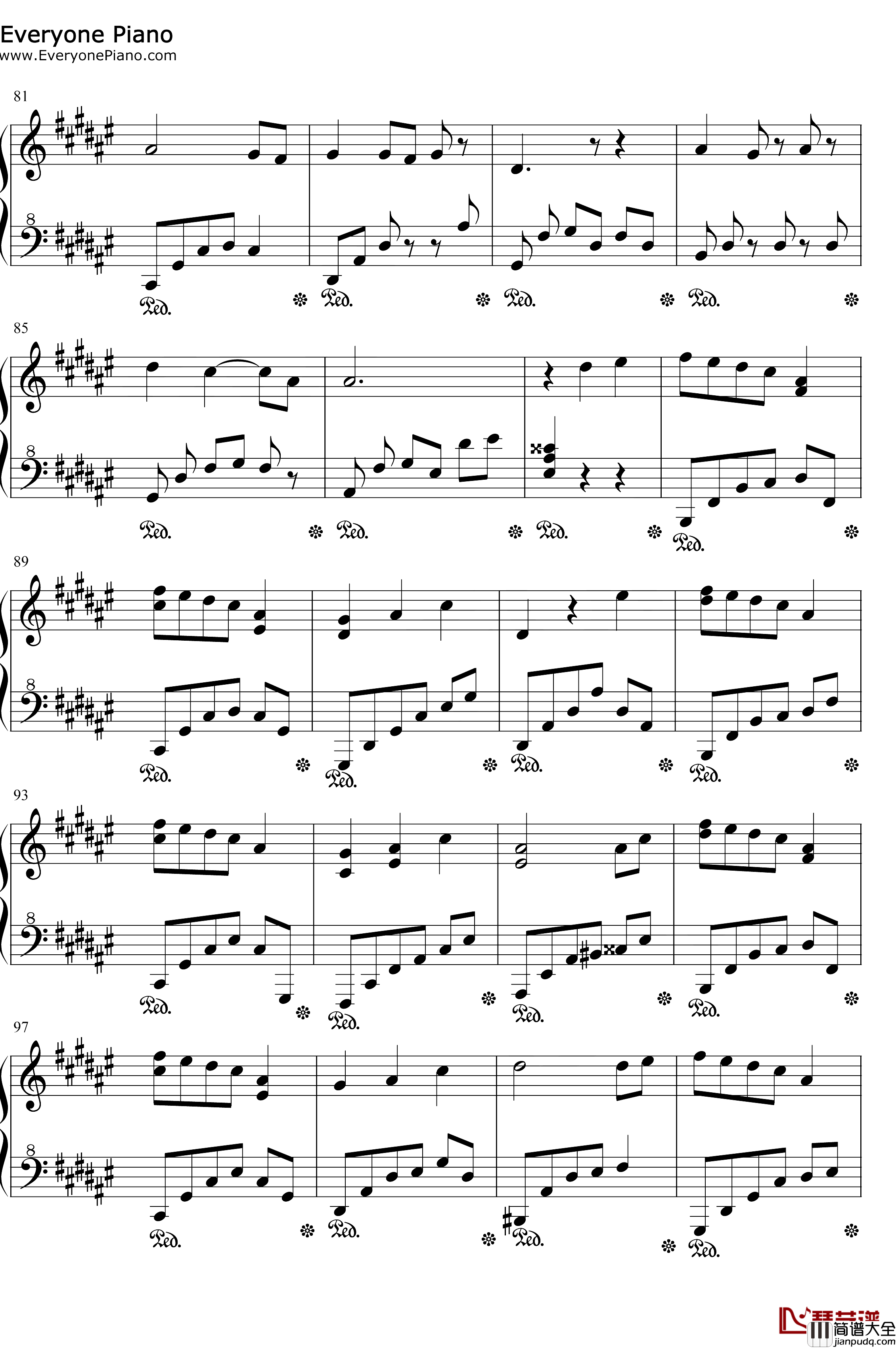 十二风华鉴钢琴谱_litterzy_中华国粹