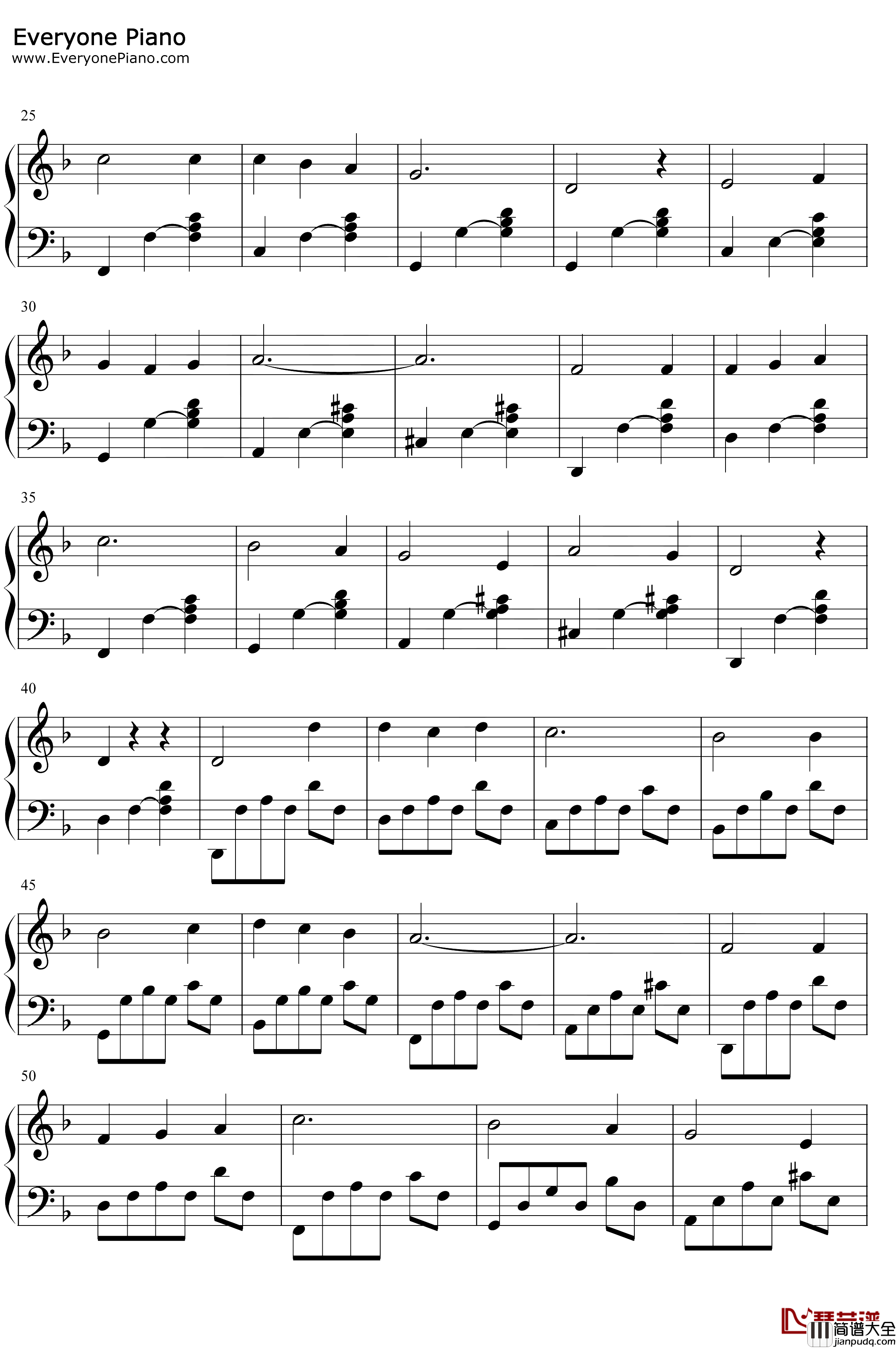 山楂树钢琴谱_叶甫根尼·巴普罗维奇·罗德金_乌拉尔的花楸树_1953年苏联时期爱情歌曲