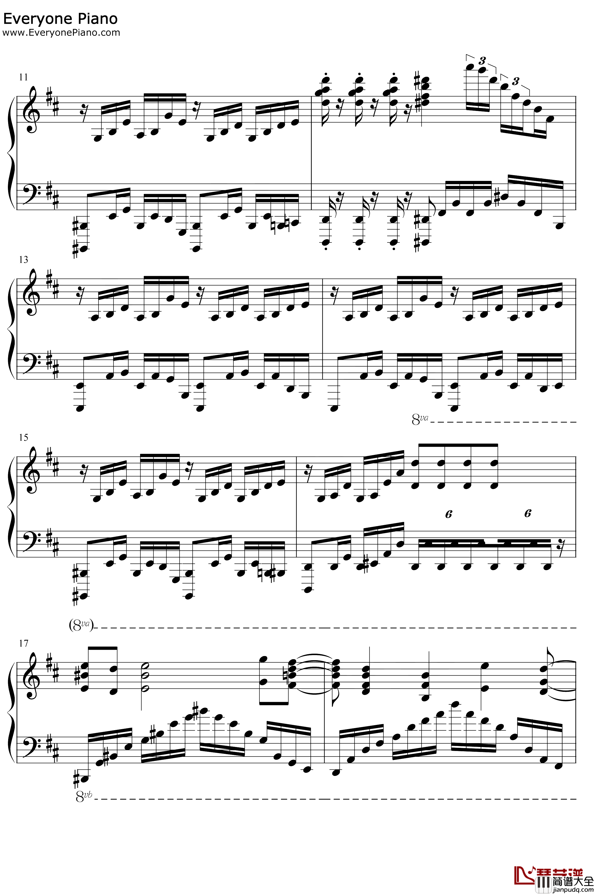 Q钢琴谱_Who_yaExtended_vism_心理测量者第三季OP