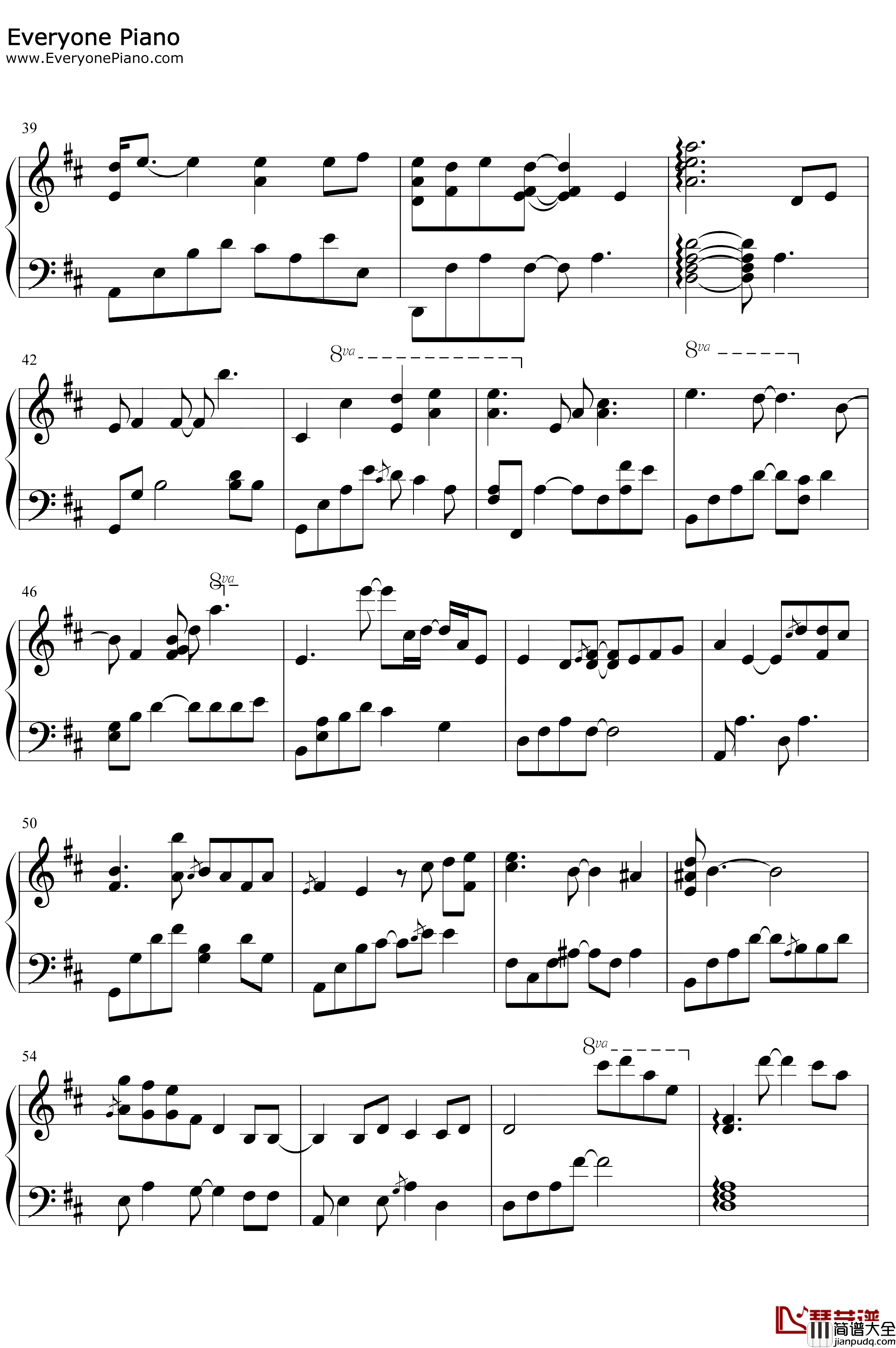 这一生关于你的风景钢琴谱_枯木逢春_我多想能多陪你一场把前半生的风景对你讲_抖音热歌