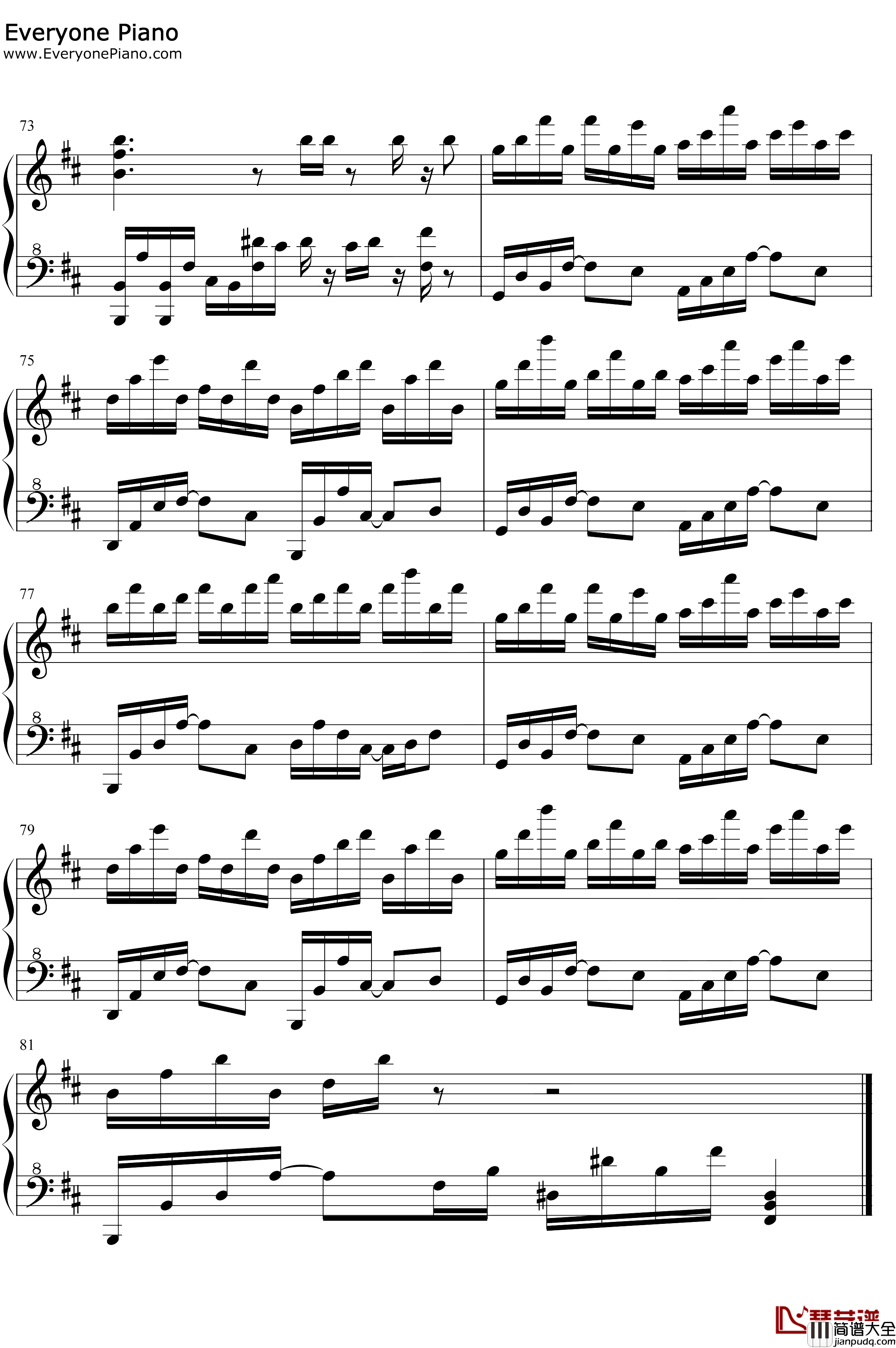 春念钢琴谱_夏小舟_好听的轻音乐